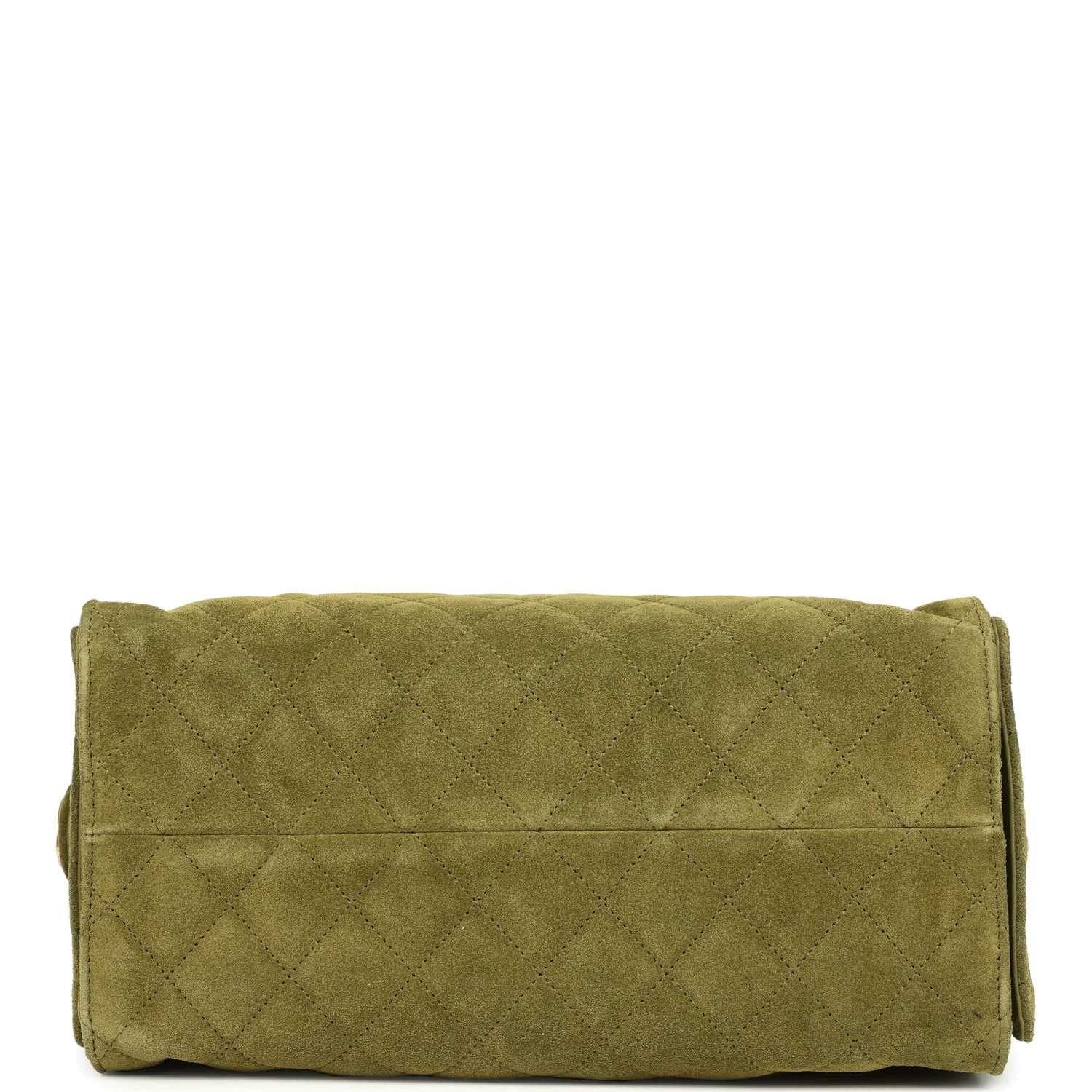 Chanel Medium 25 Hobo Bag Khaki Suede — фото 7