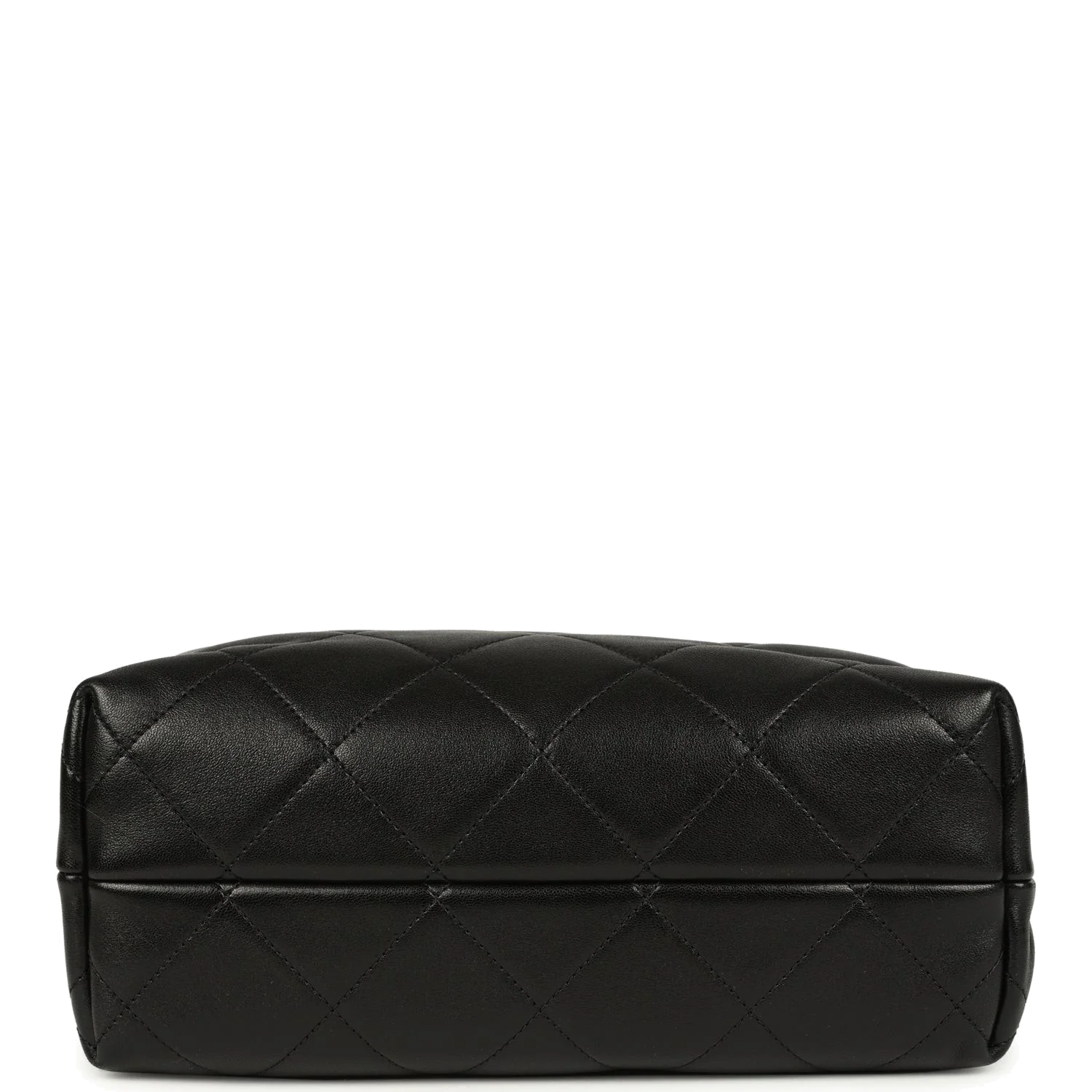 Chanel Coco Shopping Bag Dark Grey Suede and Black Shiny Lambskin — фото 7