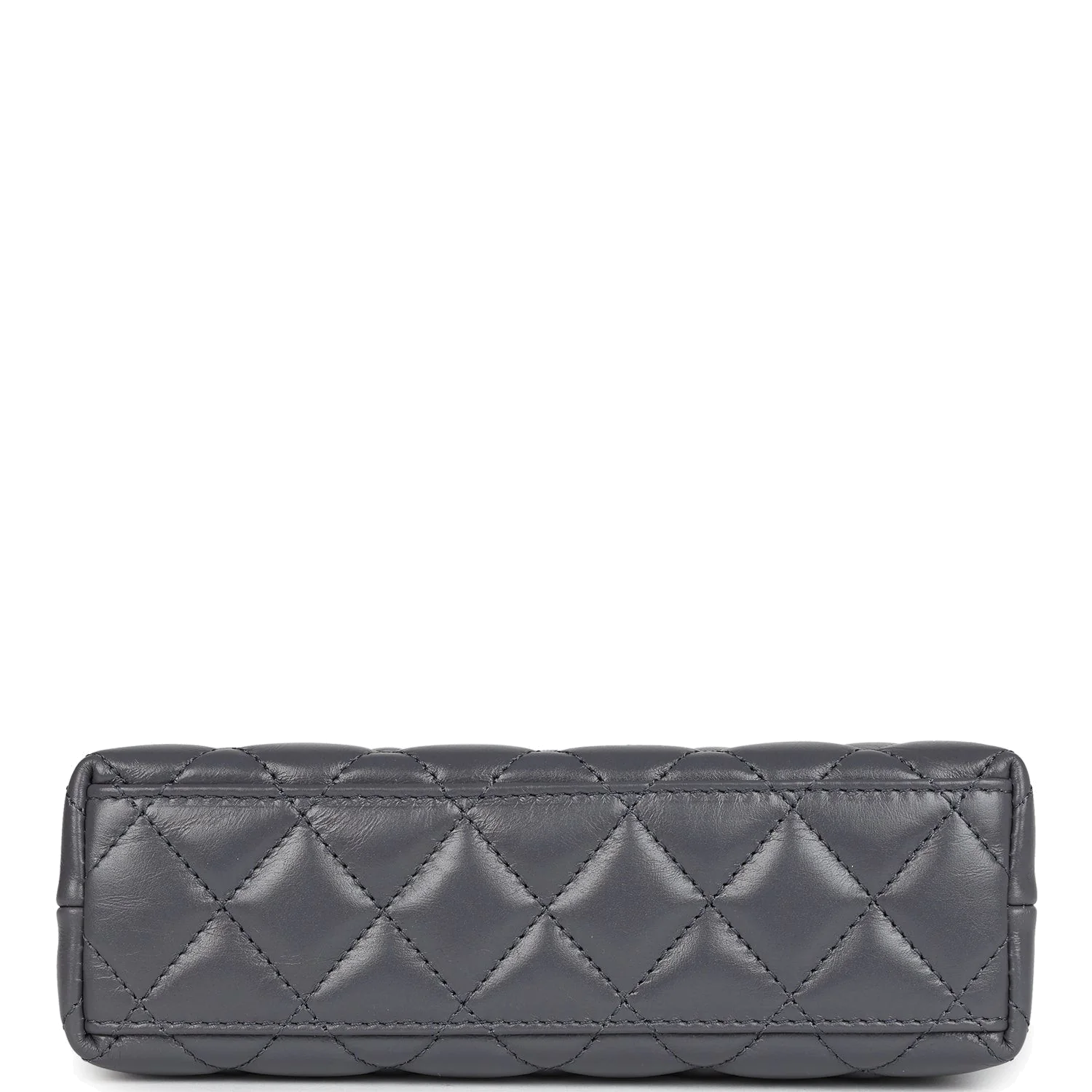Chanel Small Kelly Shopper Dark Grey Shiny Aged Calfskin — фото 7
