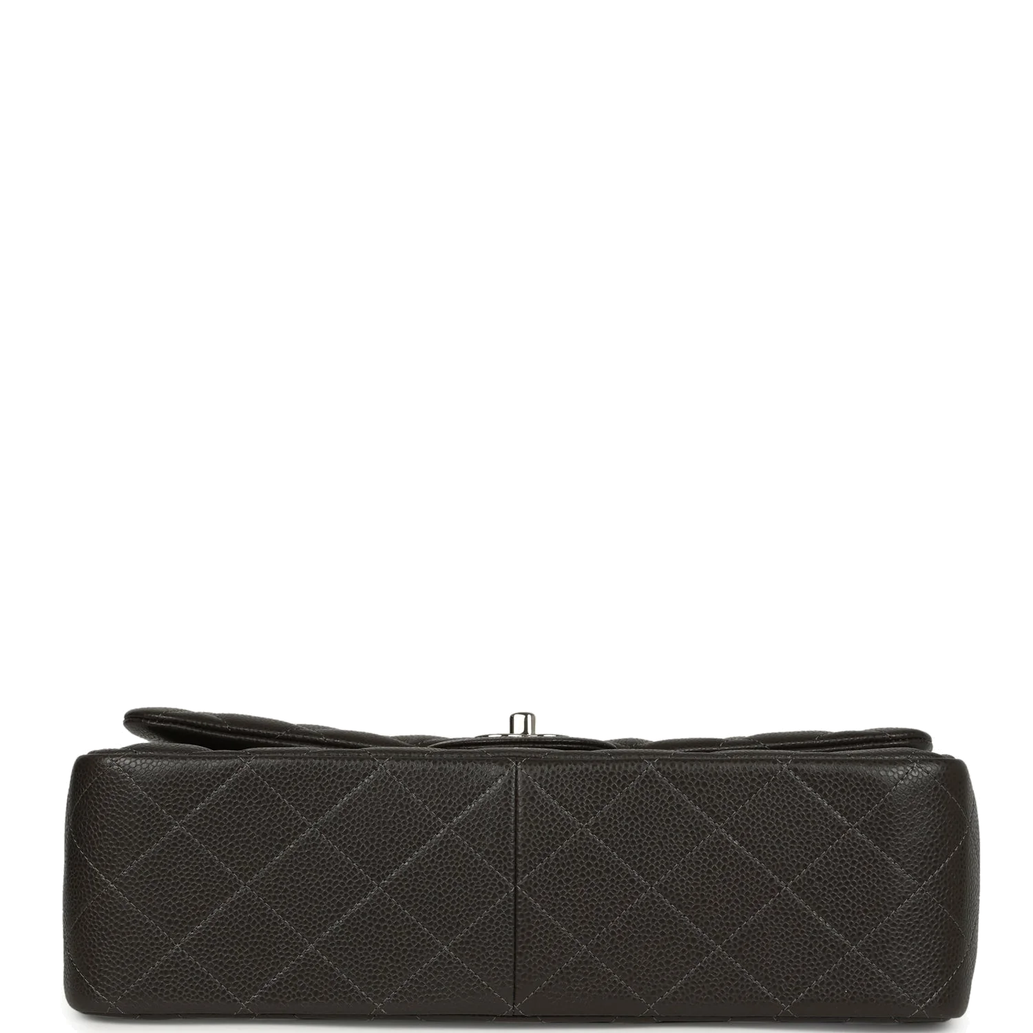 Chanel Jumbo Classic Double Flap Bag Dark Grey Caviar — фото 6