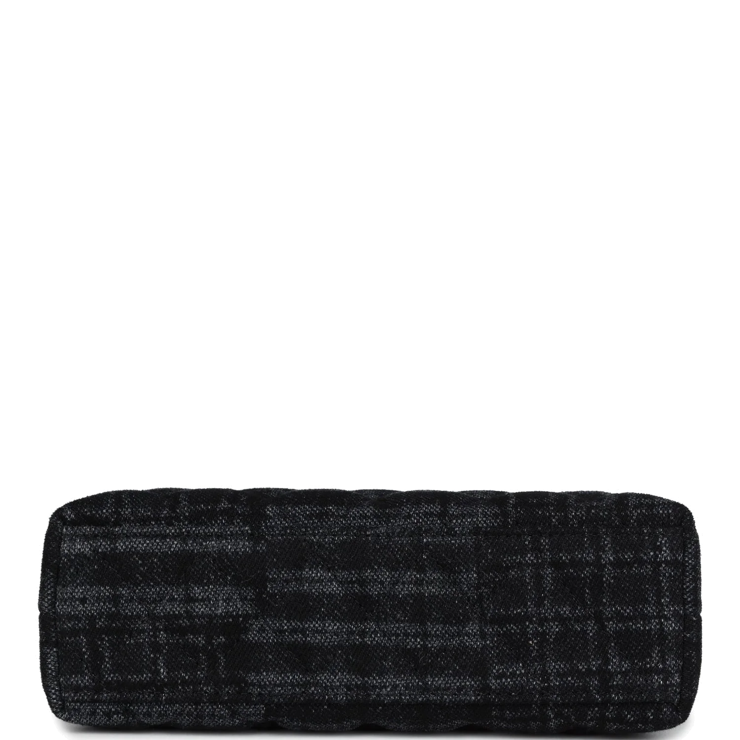 Chanel Small Kelly Shopper Dark Grey and Black Plaid Canvas — фото 7