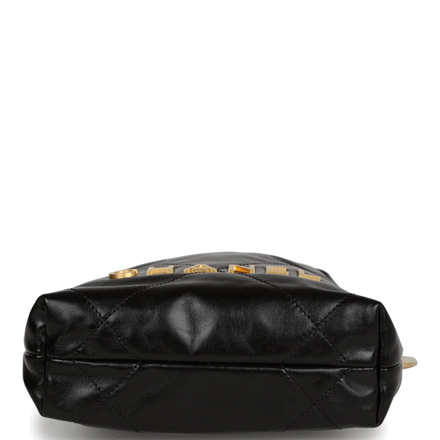 Chanel Mini 22 Bag Black Calfskin — фото 8