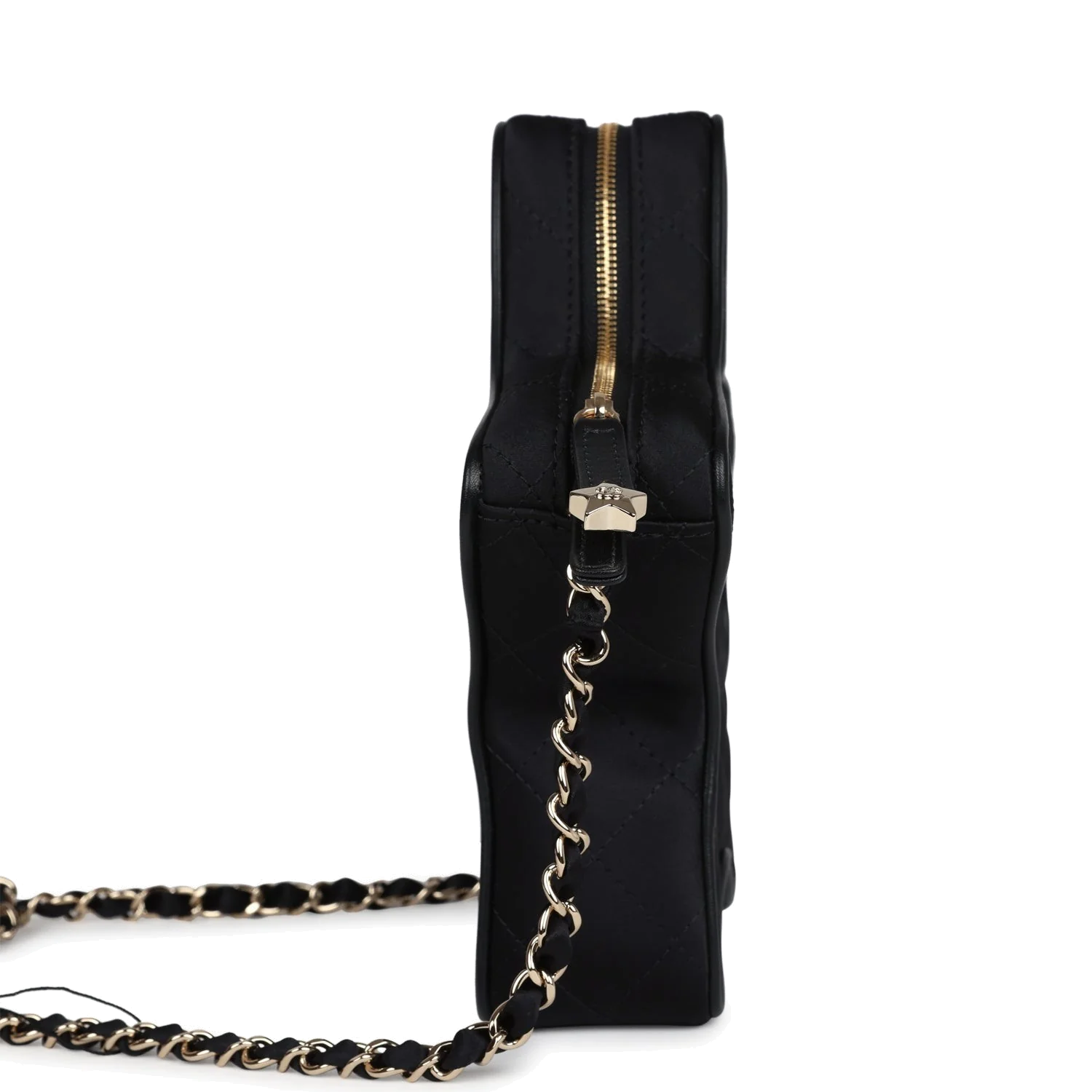 Chanel Star Bag Black Satin — фото 4