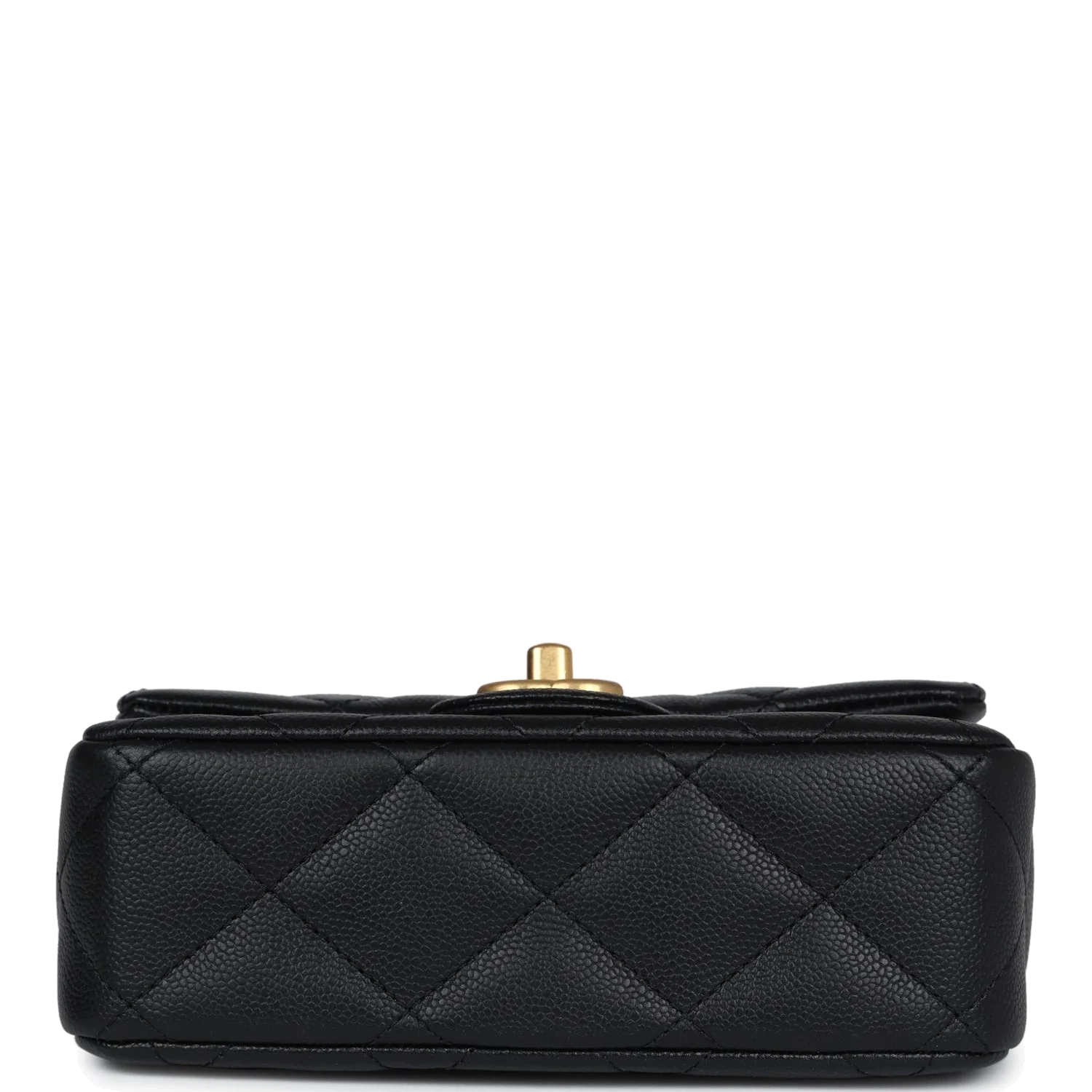Chanel Mini Sweetheart Crush Square Flap Bag Black Caviar — фото 7