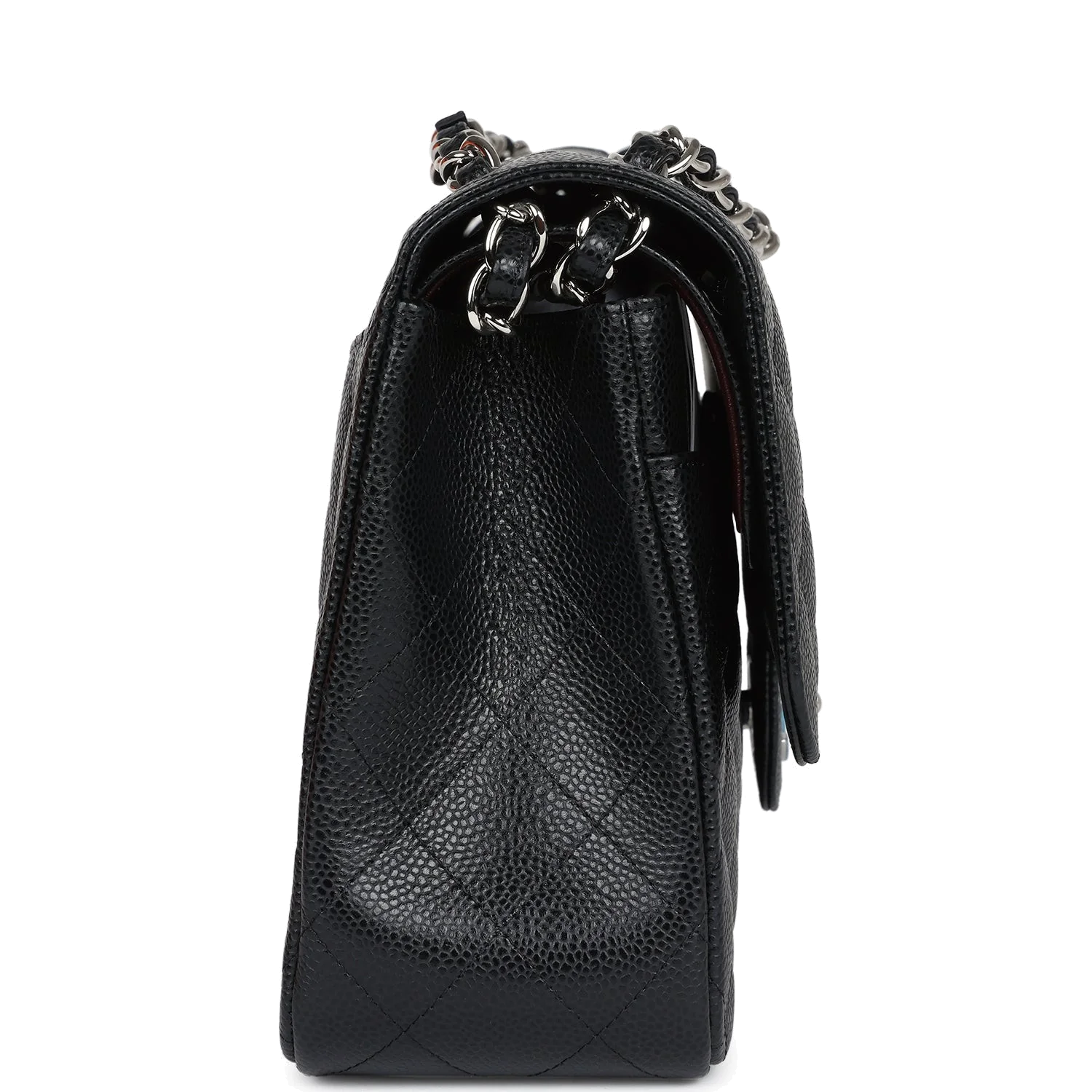 Chanel Jumbo Classic Double Flap Bag Black Caviar — фото 4