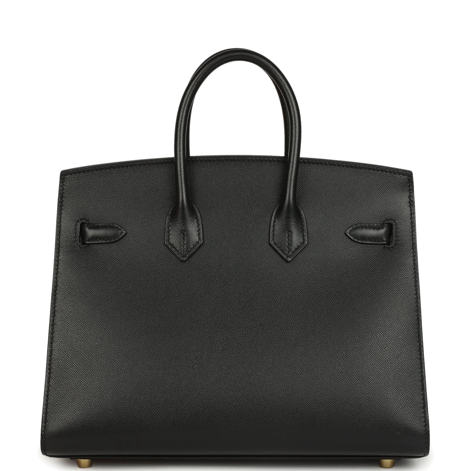 Hermes Birkin Sellier 25 Black Madame Gold Hardware — фото 5