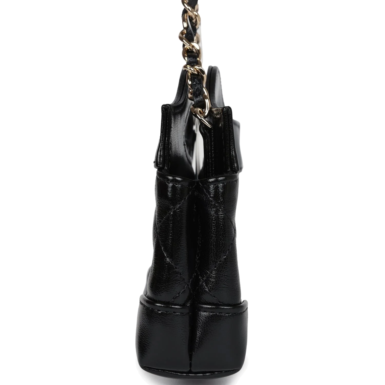 Chanel Micro 31 Shopper Black Shiny Lambskin — фото 4