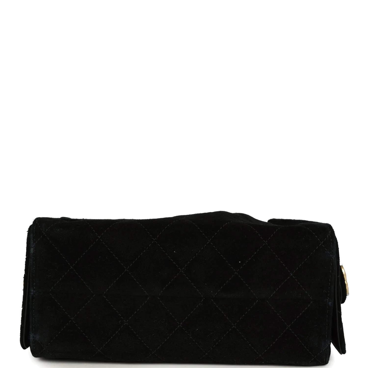 Chanel Mini 25 Hobo Bag Black Suede — фото 7