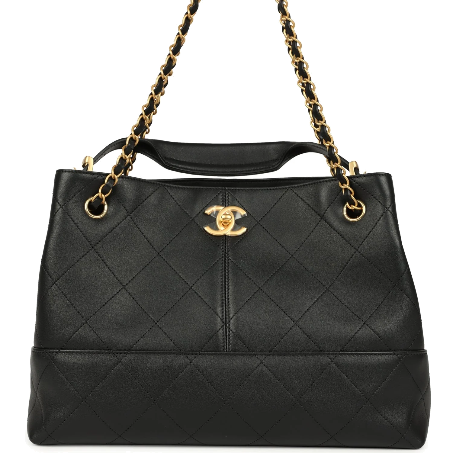 Chanel Small Coco Hobo Bag Black Calfskin — фото 2