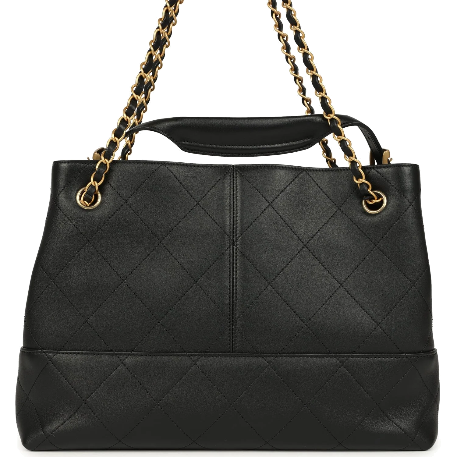 Chanel Small Coco Hobo Bag Black Calfskin — фото 5