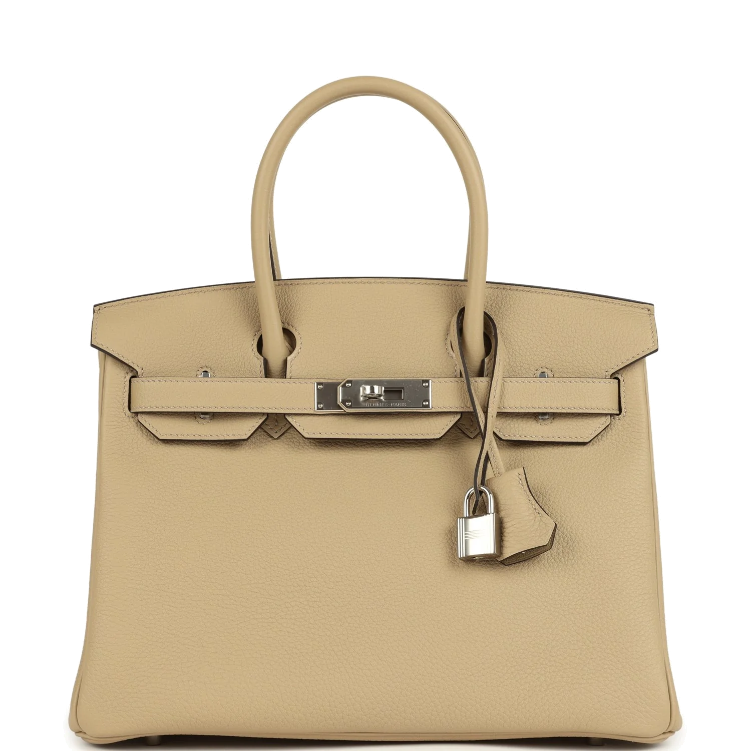 Hermes Birkin 30 Trench Togo Palladium Hardware Тренч Togo — фото 2