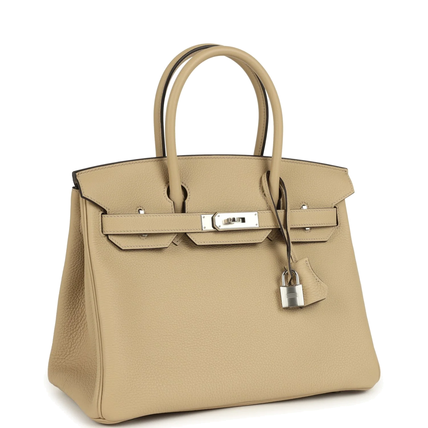 Hermes Birkin 30 Trench Togo Palladium Hardware Тренч Togo — фото 3