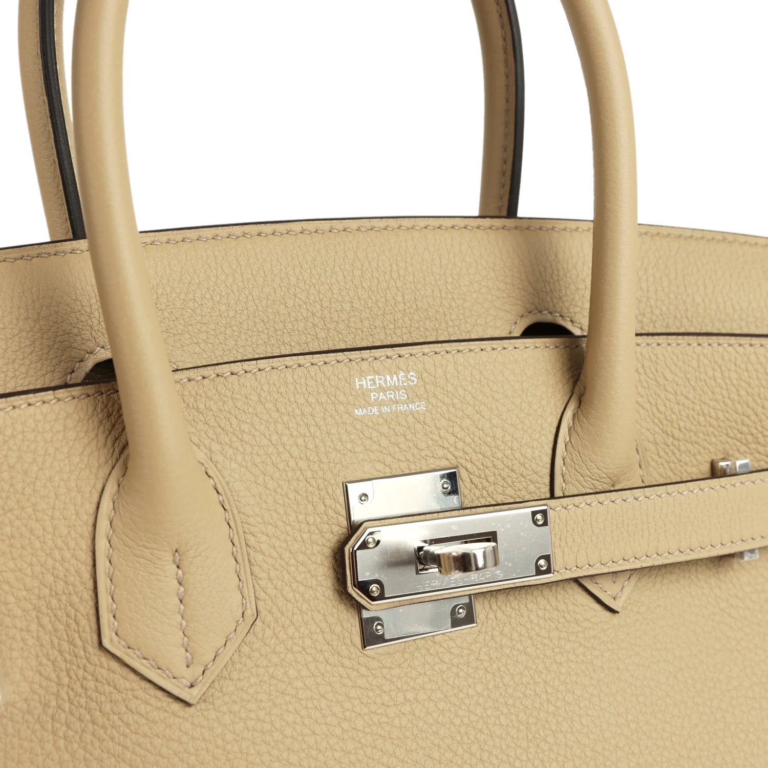 Hermes Birkin 30 Trench Togo Palladium Hardware Тренч Togo — фото 8