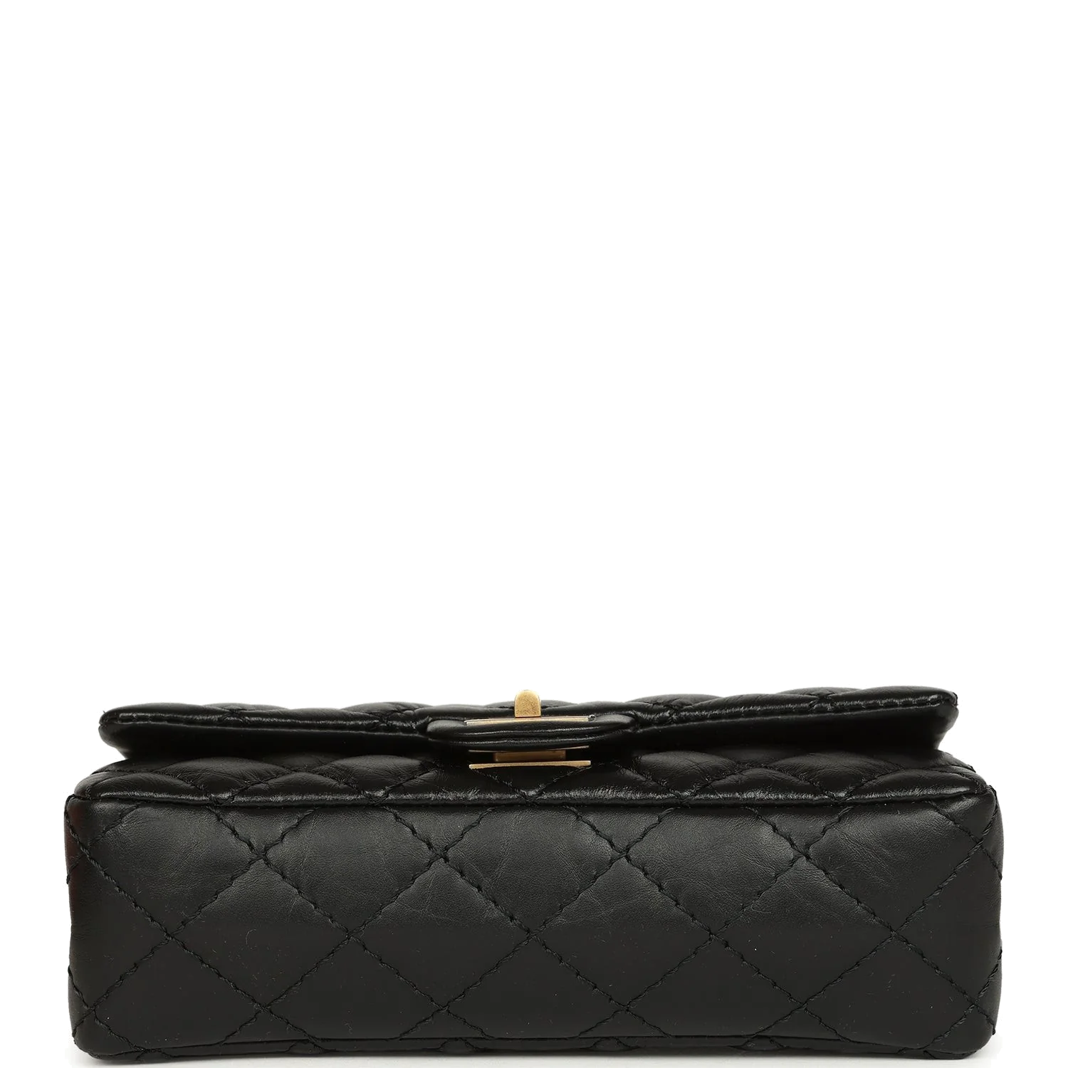 Chanel Mini Reissue Belt Bag Black Crumpled Aged Calfskin — фото 7