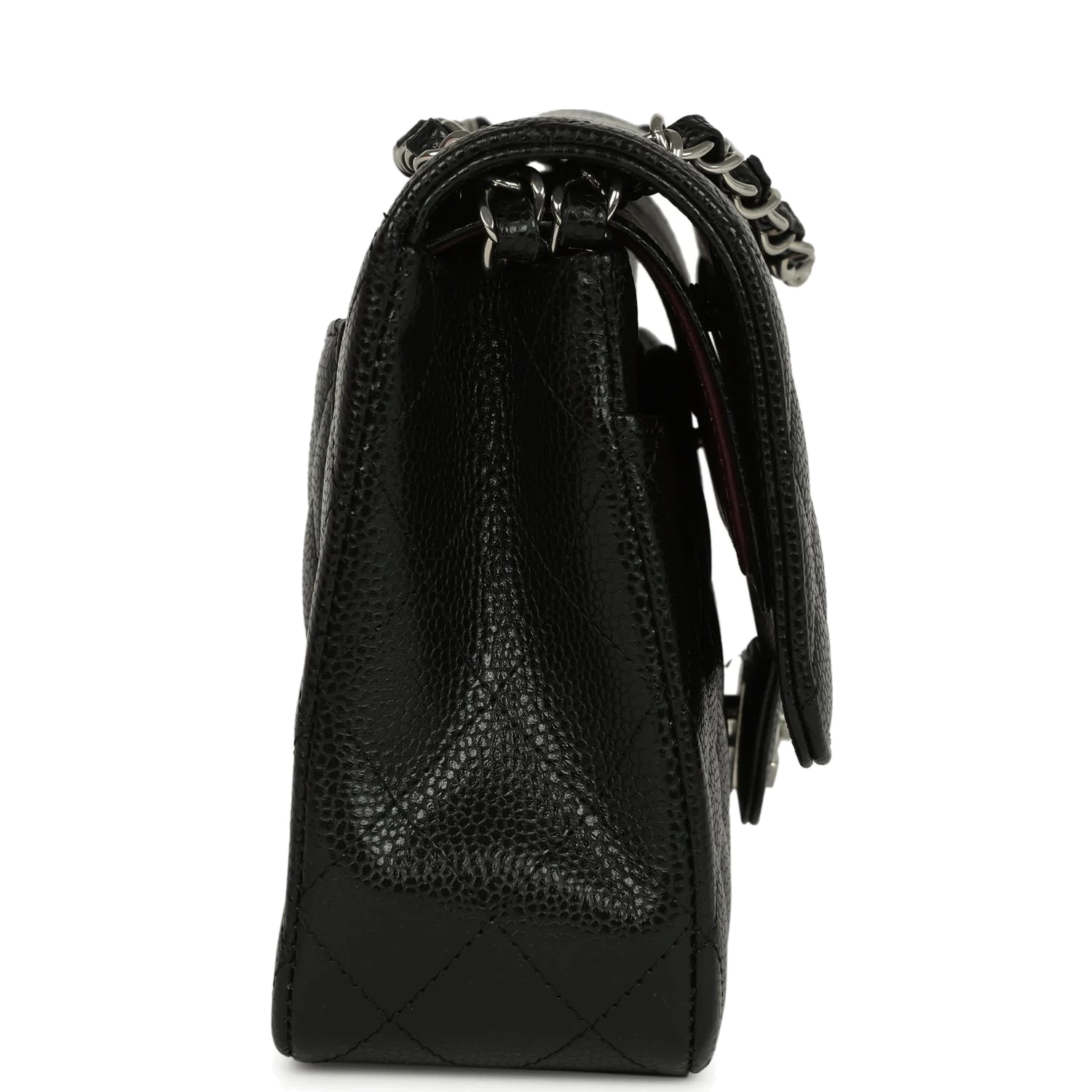 Chanel Medium Classic Double Flap Black Caviar — фото 4