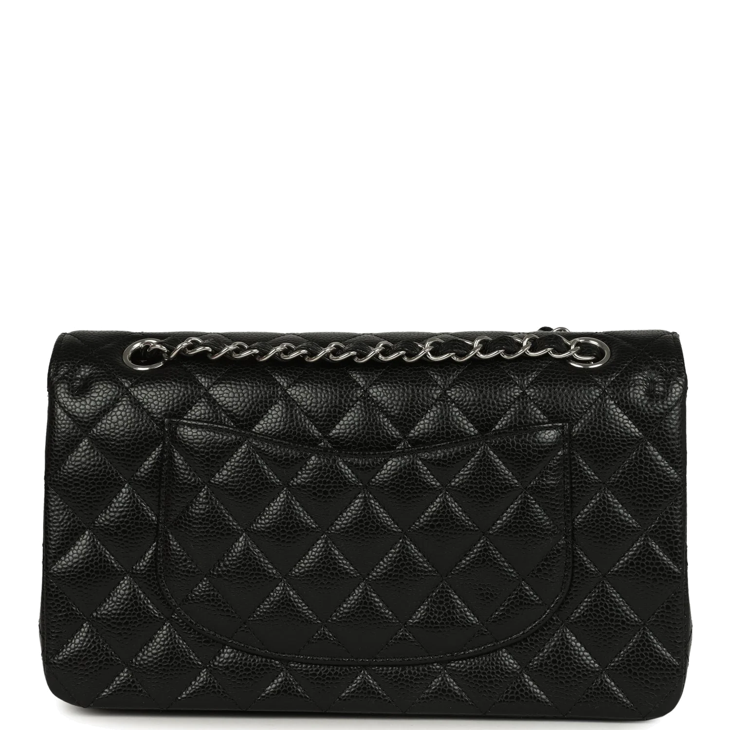 Chanel Medium Classic Double Flap Black Caviar — фото 5