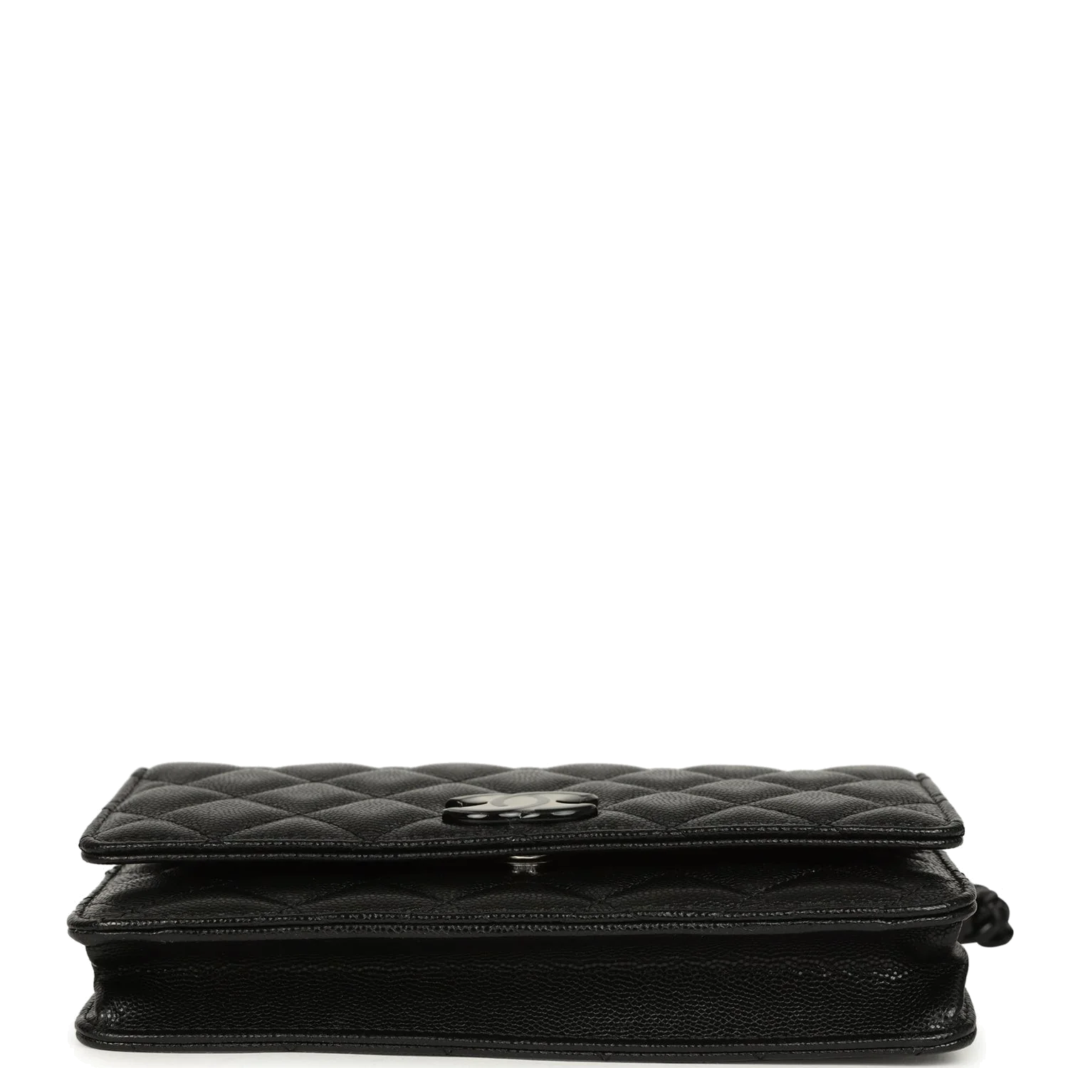Chanel Wallet On Chain WOC So Black Caviar — фото 7
