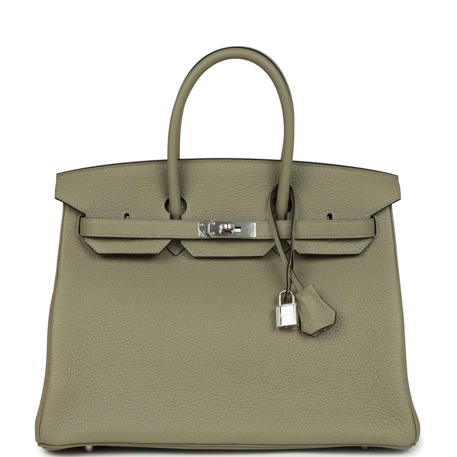 Hermes Birkin 35 Sauge Togo Palladium Hardware