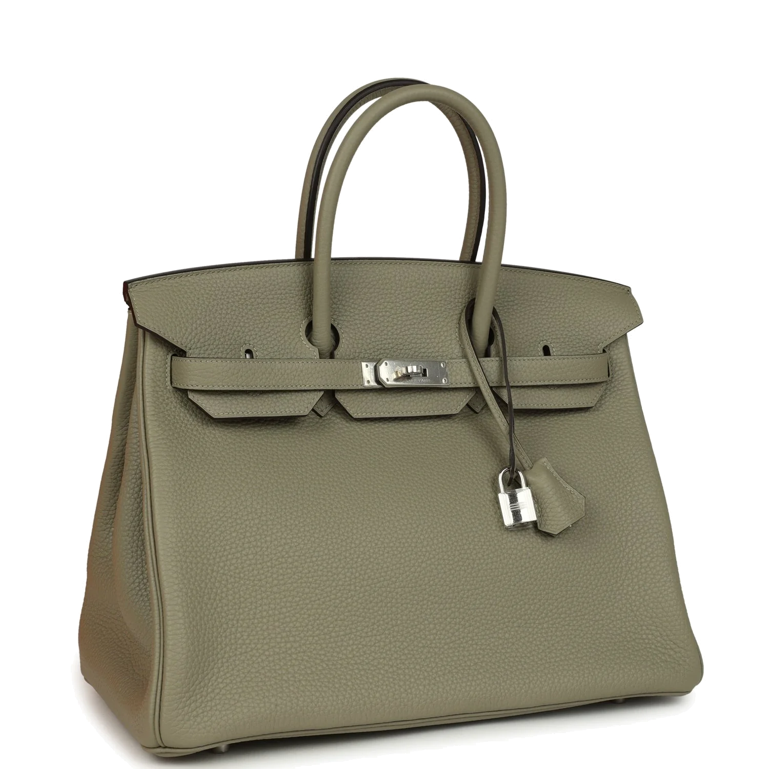 Hermes Birkin 35 Sauge Togo Palladium Hardware Шалфей Togo — фото 3