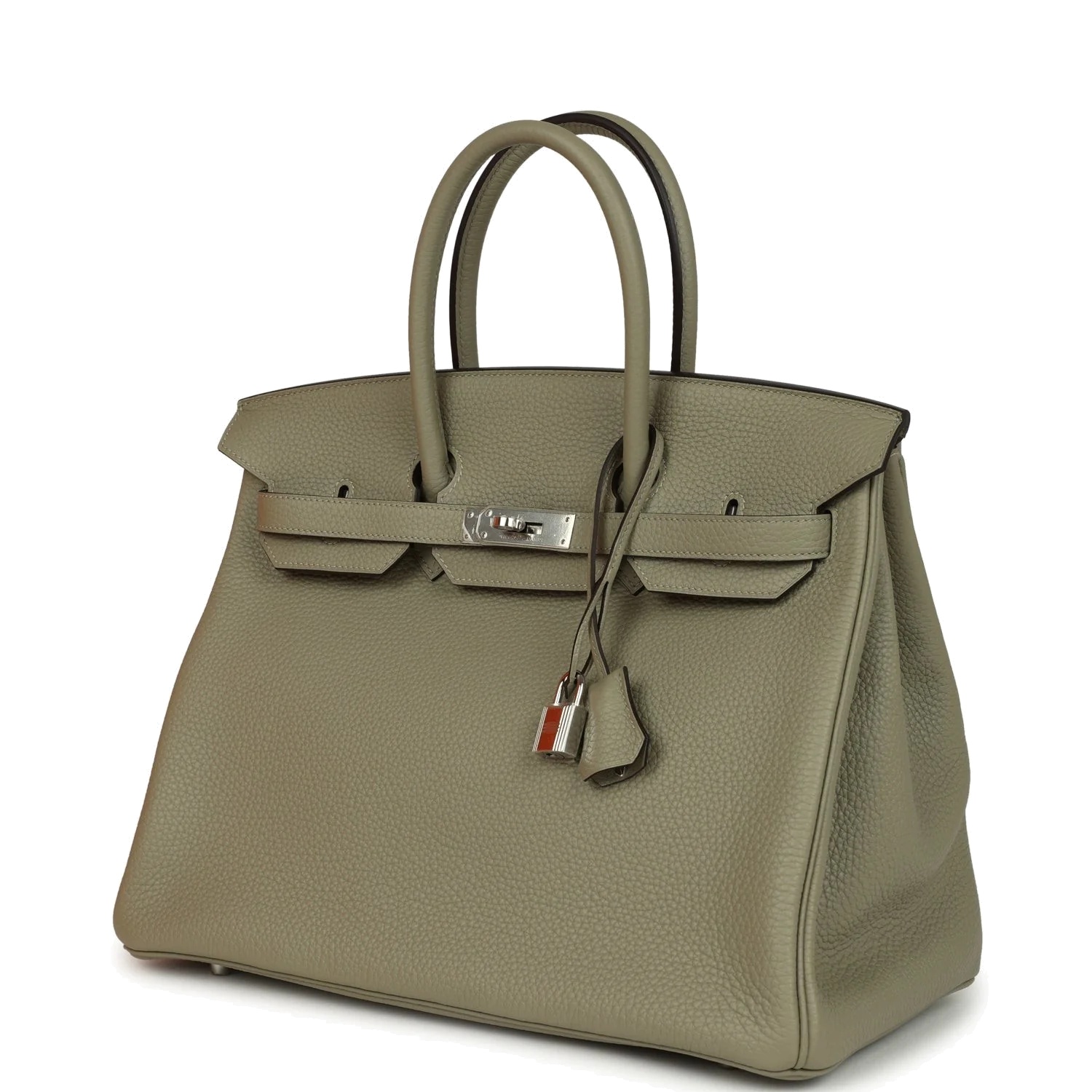 Hermes Birkin 35 Sauge Togo Palladium Hardware Шалфей Togo — фото 6