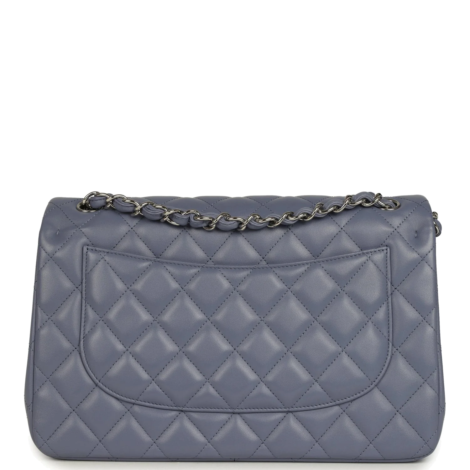 Chanel Jumbo Classic Double Flap Bag Purple Lambskin — фото 5