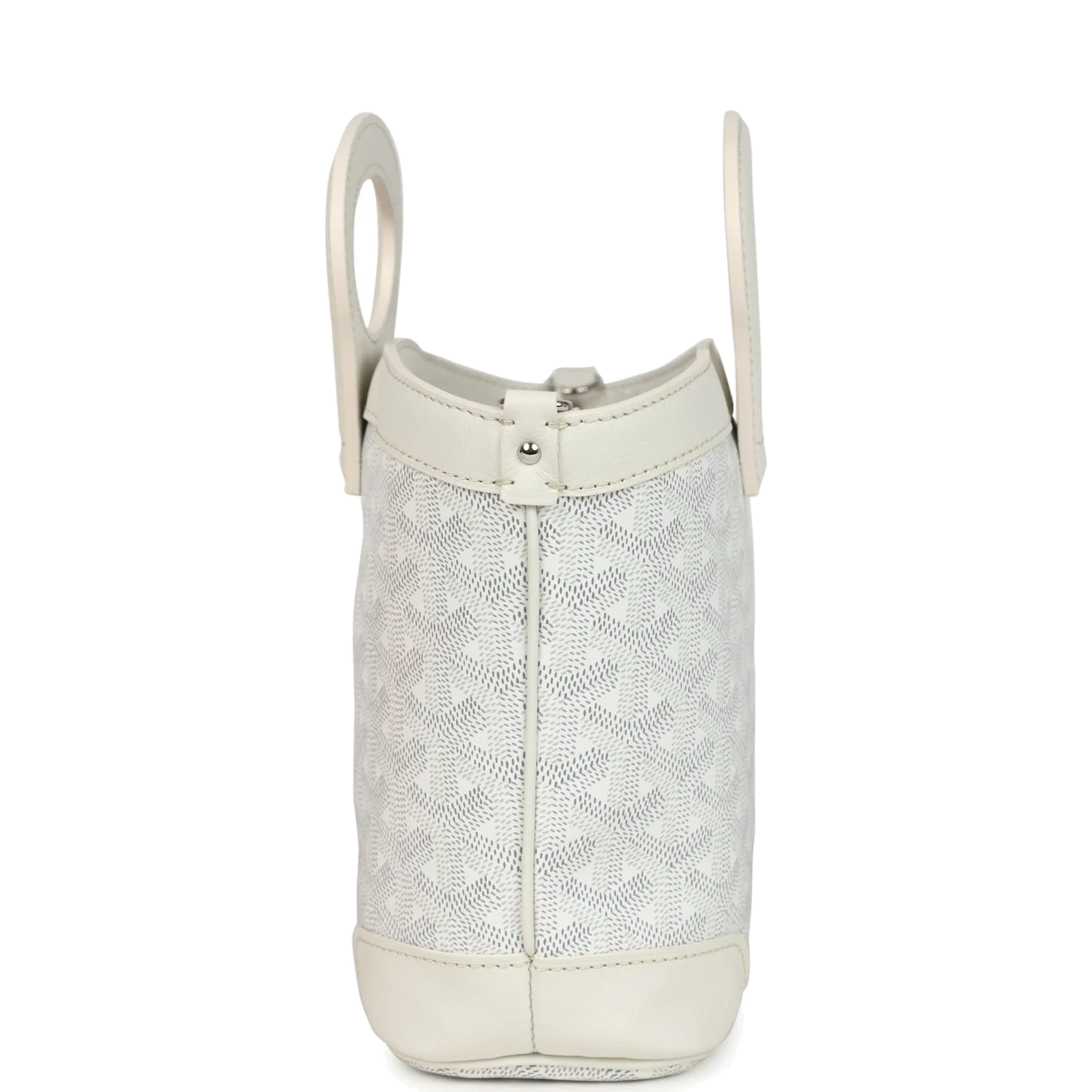 Goyard Goyardine Canvas White Beluga Mini Bag — фото 4