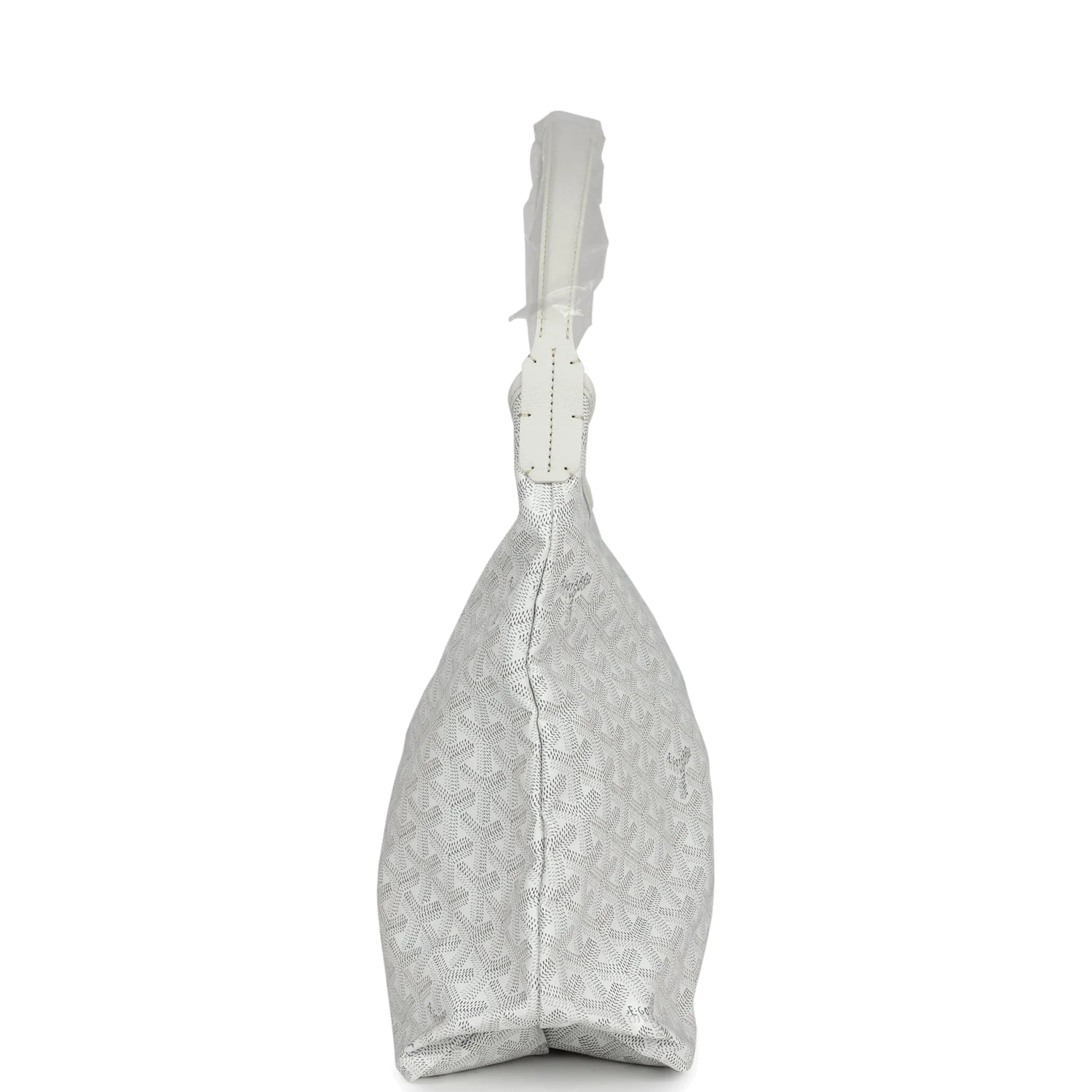 Goyard Goyardine White Boheme Hobo Bag — фото 5