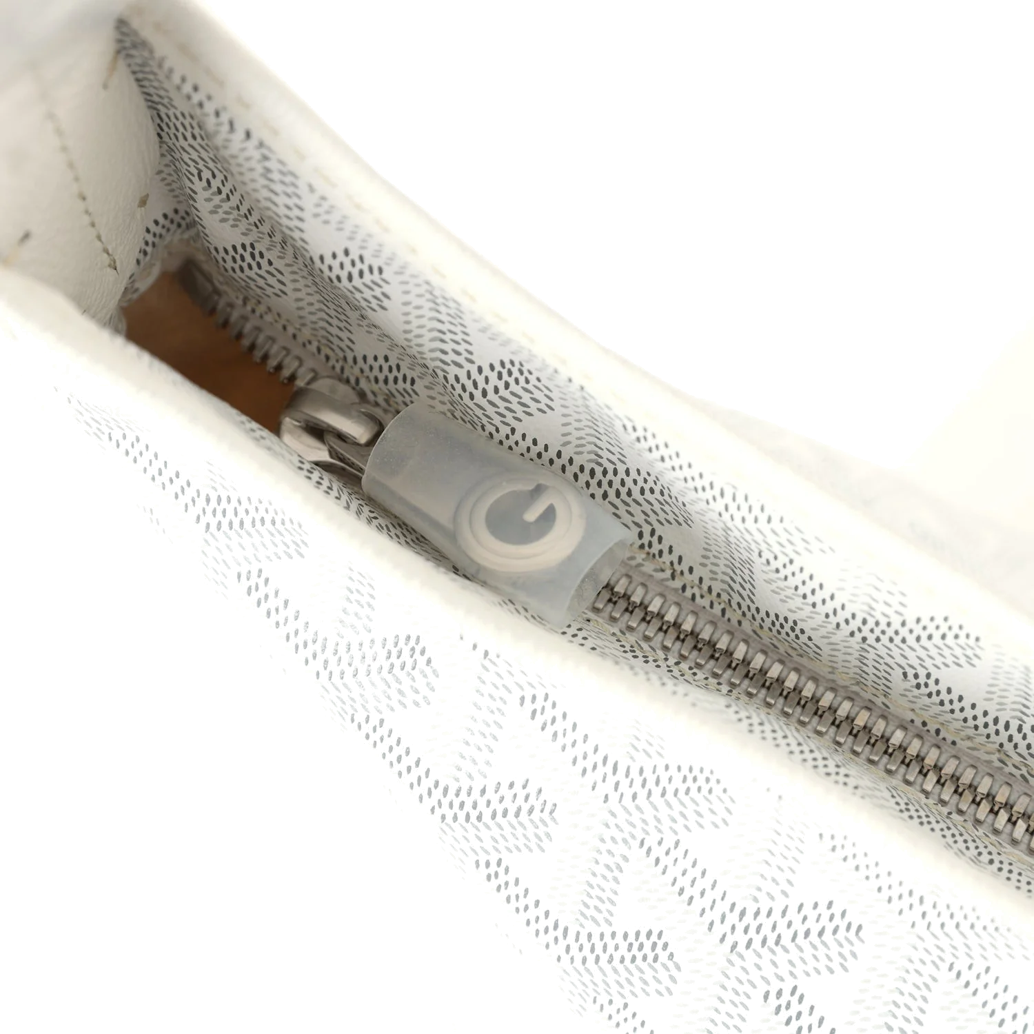 Goyard Goyardine White Boheme Hobo Bag — фото 7