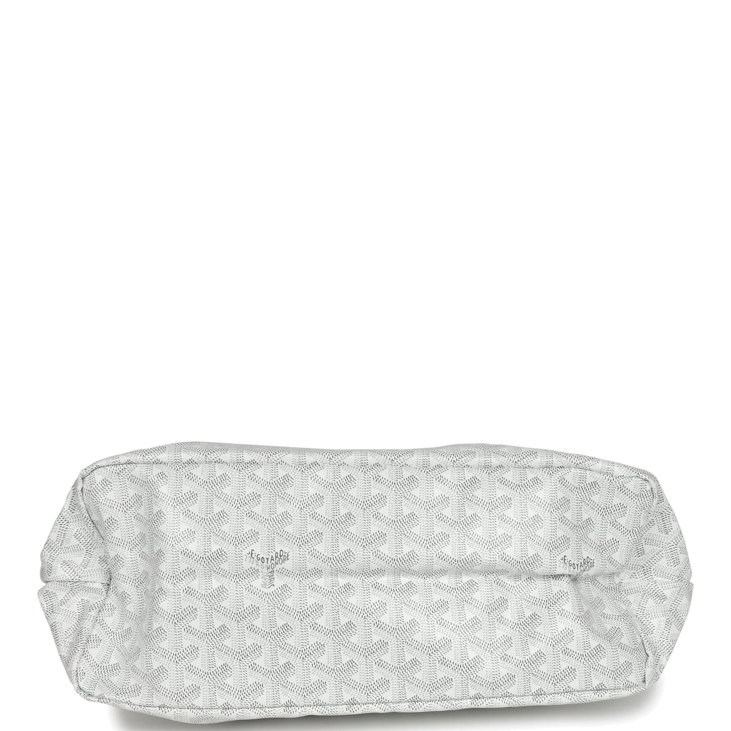 Goyard Goyardine White Boheme Hobo Bag — фото 8