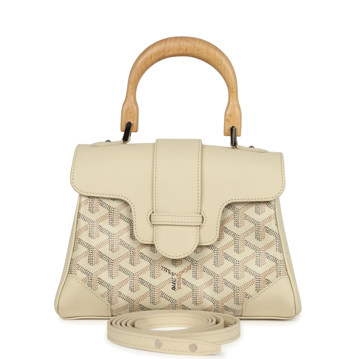 Goyard Goyardine Canvas Sand Soft Saigon Mini