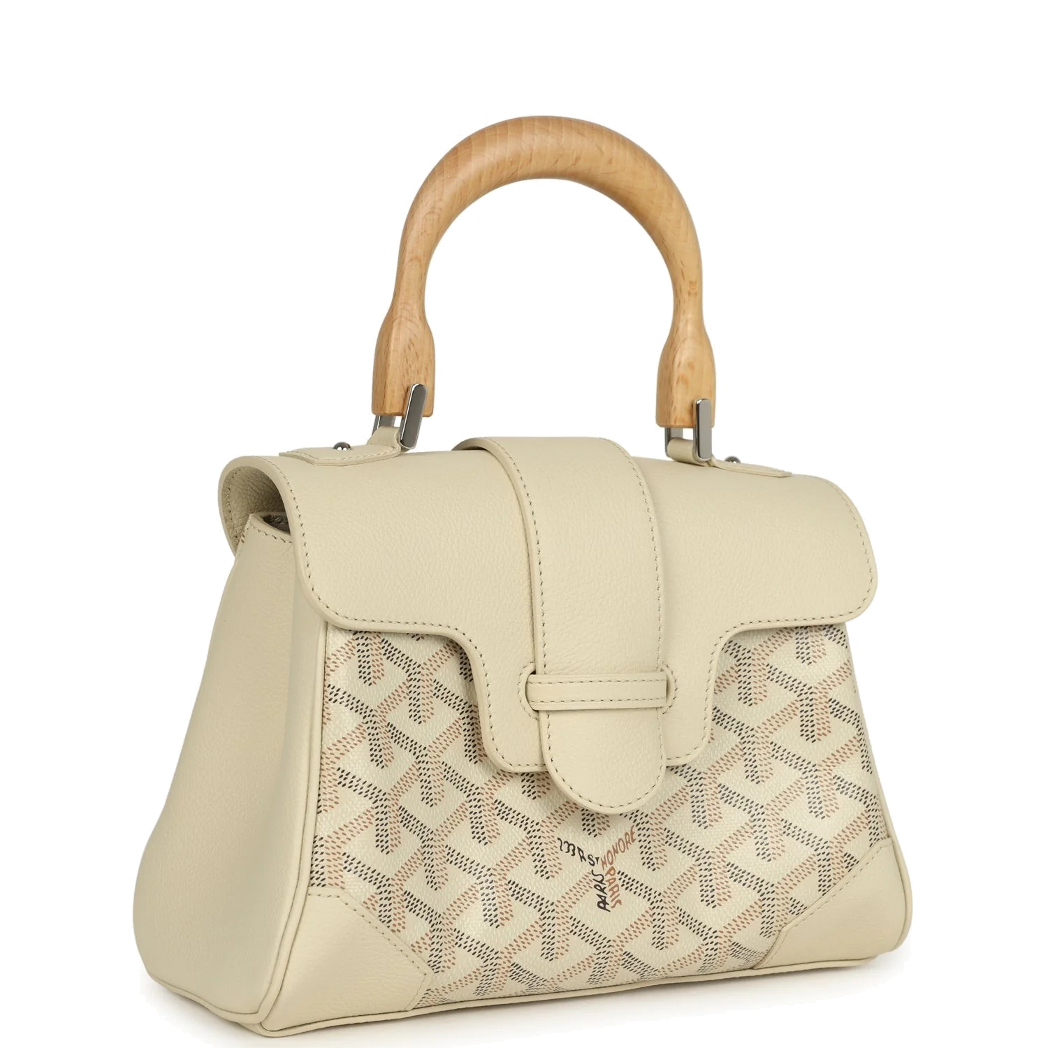 Goyard Goyardine Canvas Sand Soft Saigon Mini — фото 3