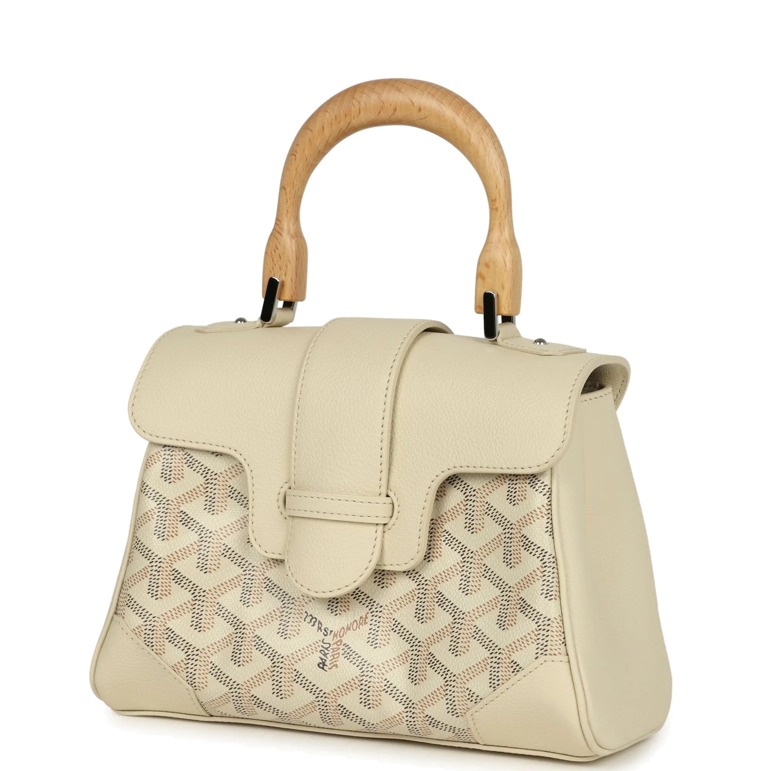 Goyard Goyardine Canvas Sand Soft Saigon Mini — фото 6