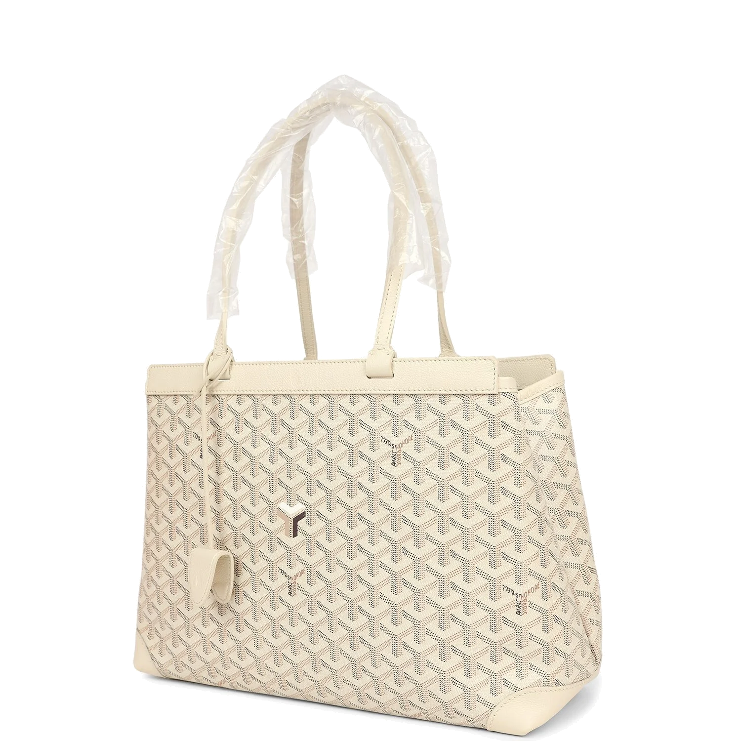 Goyard Goyardine Canvas Sand Bellechasse PM Bag — фото 6
