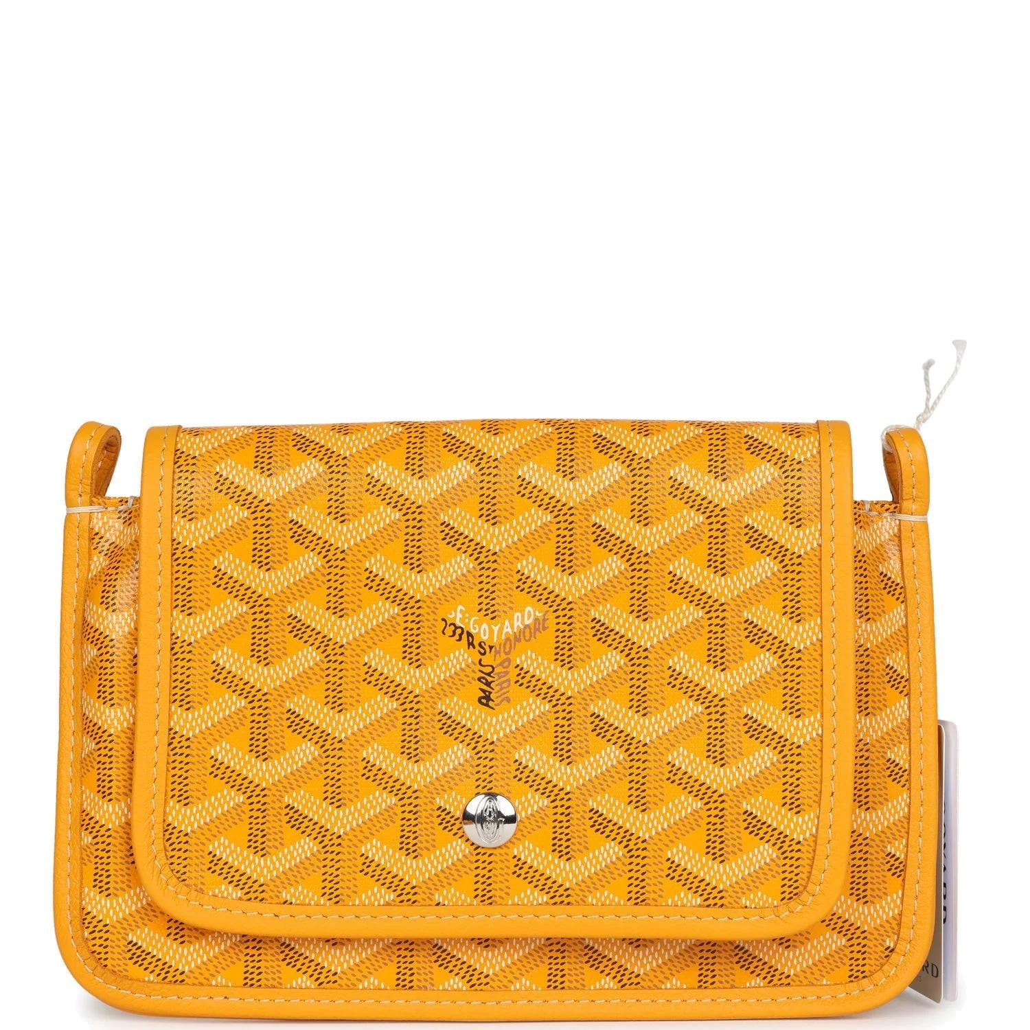 Goyard Plumet Pocket Wallet Yellow Goyardine — фото 3