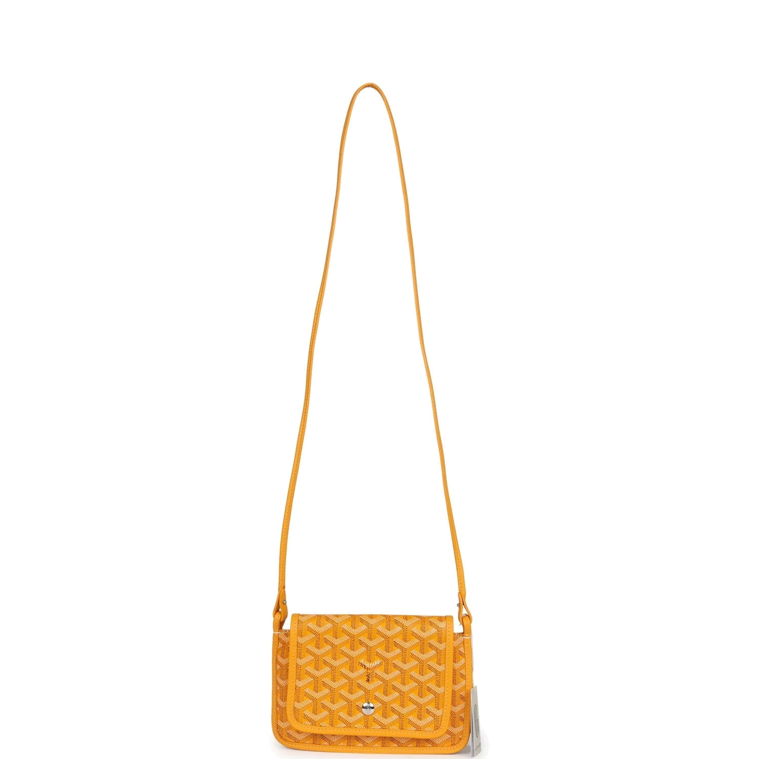 Goyard Plumet Pocket Wallet Yellow Goyardine — фото 8