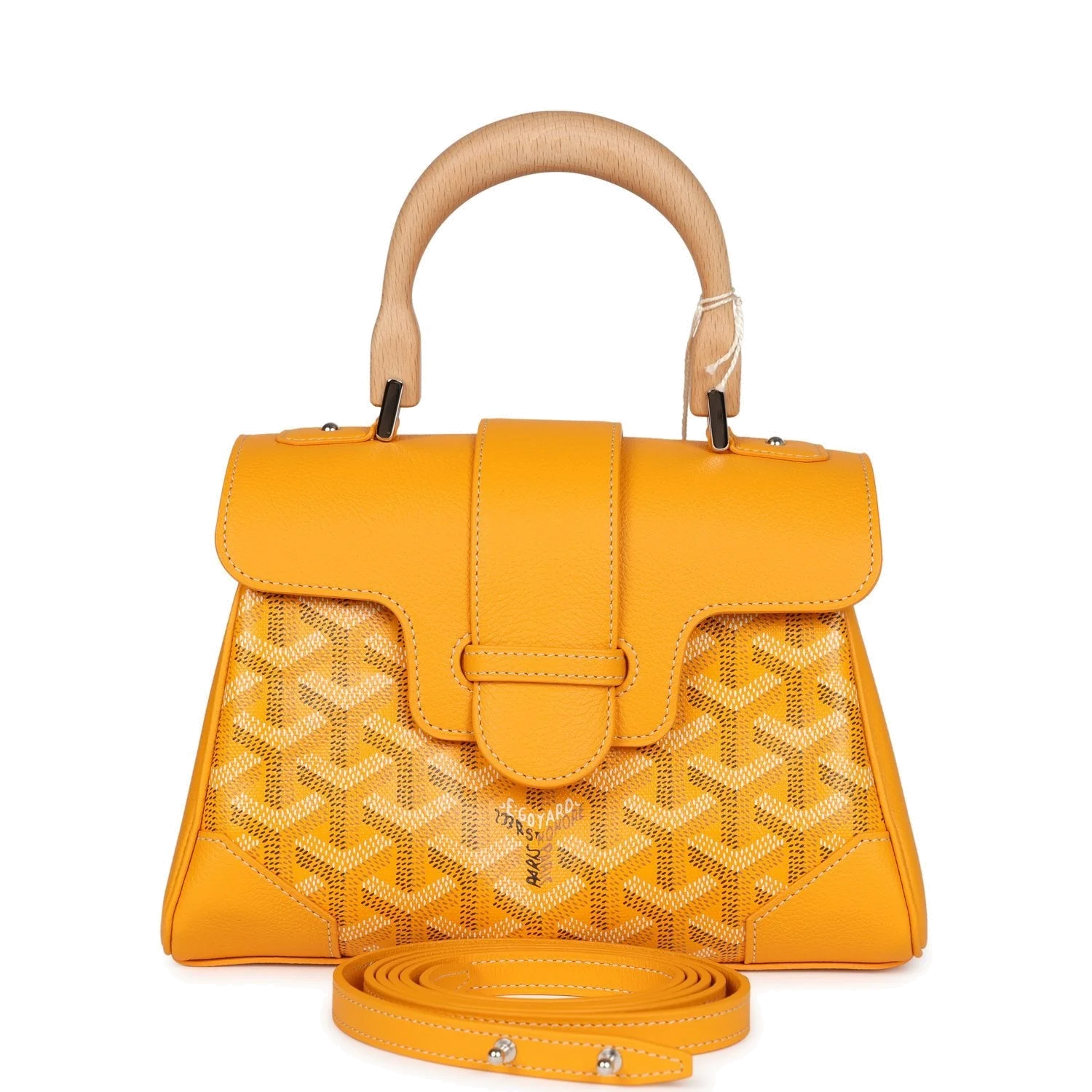 Goyard Saigon Souple Mini Bag Yellow Goyardine