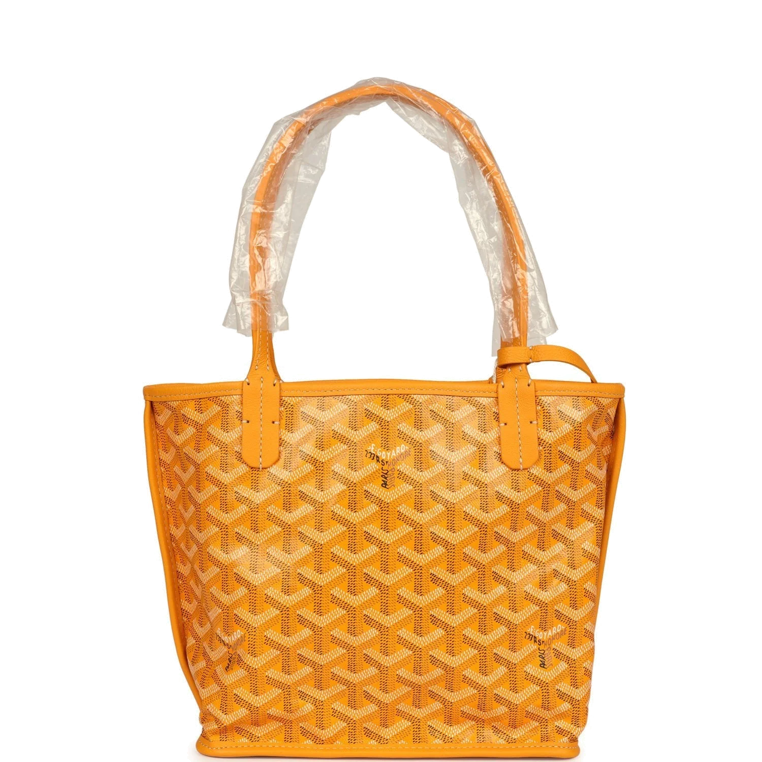 Goyard Goyardine Yellow Anjou Mini Bag — фото 2