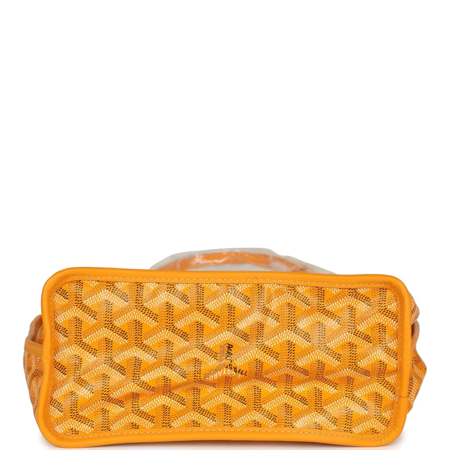Goyard Goyardine Yellow Anjou Mini Bag — фото 8