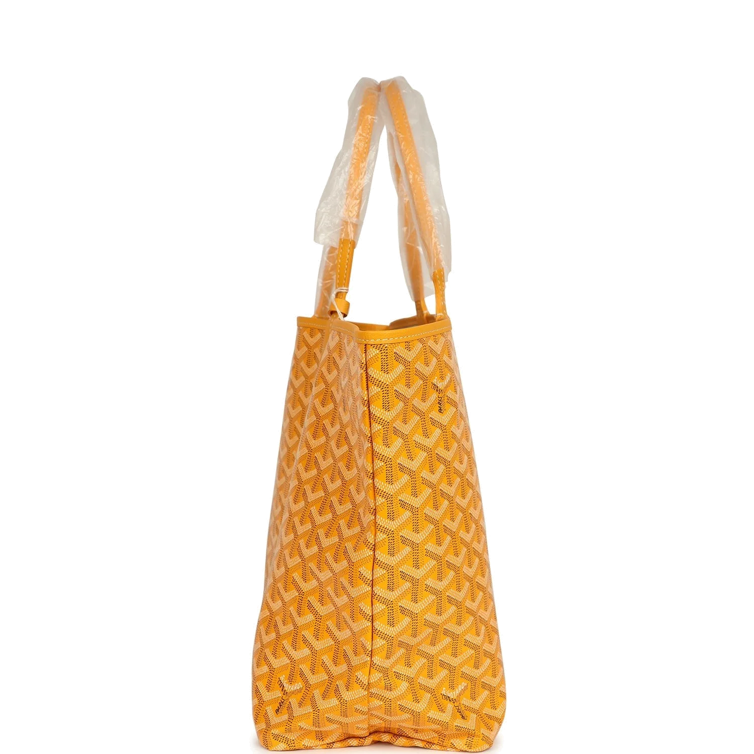 Goyard Goyardine Yellow Saint Louis PM Tote Bag — фото 4