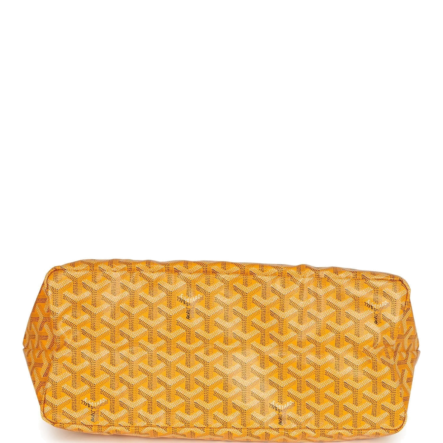Goyard Goyardine Yellow Saint Louis PM Tote Bag — фото 8