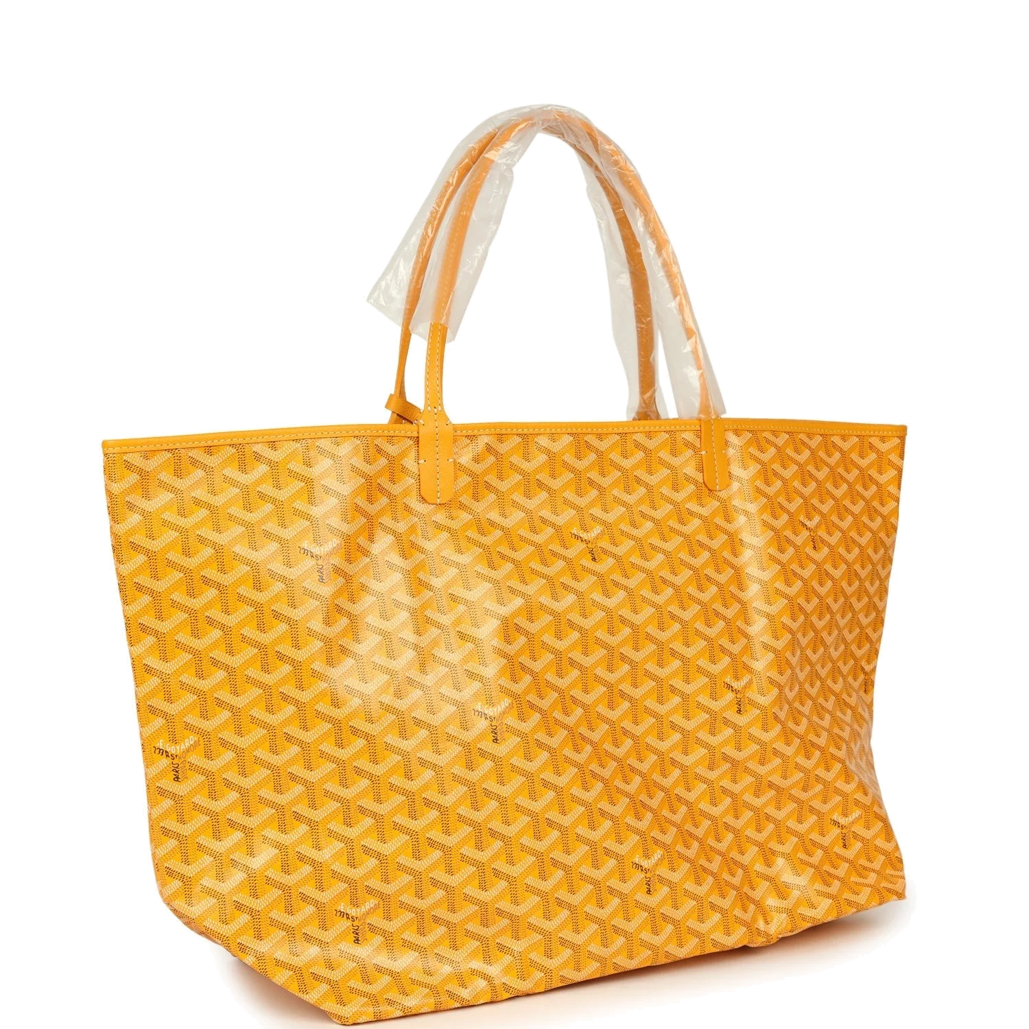 Goyard Goyardine Yellow Saint Louis GM Tote Bag — фото 3