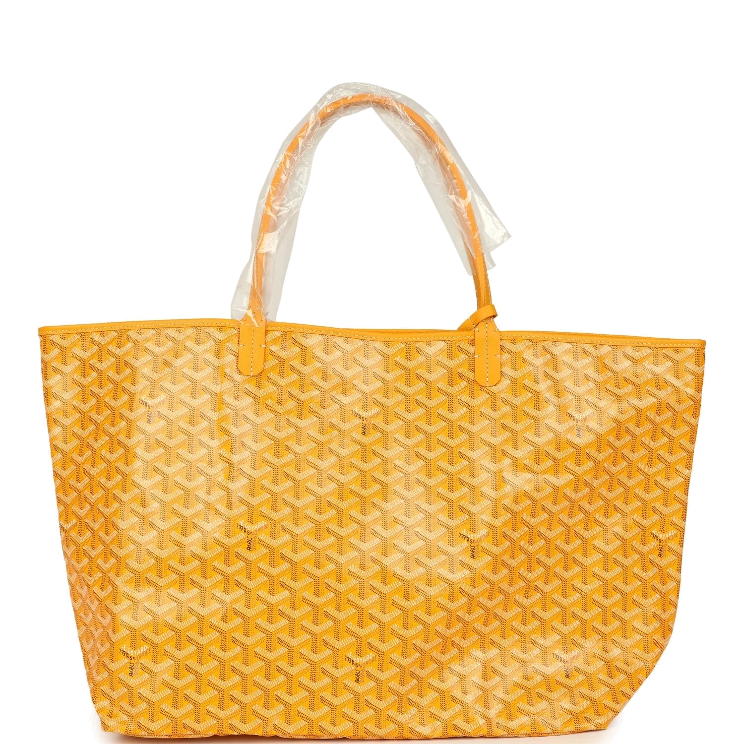 Goyard Goyardine Yellow Saint Louis GM Tote Bag — фото 6