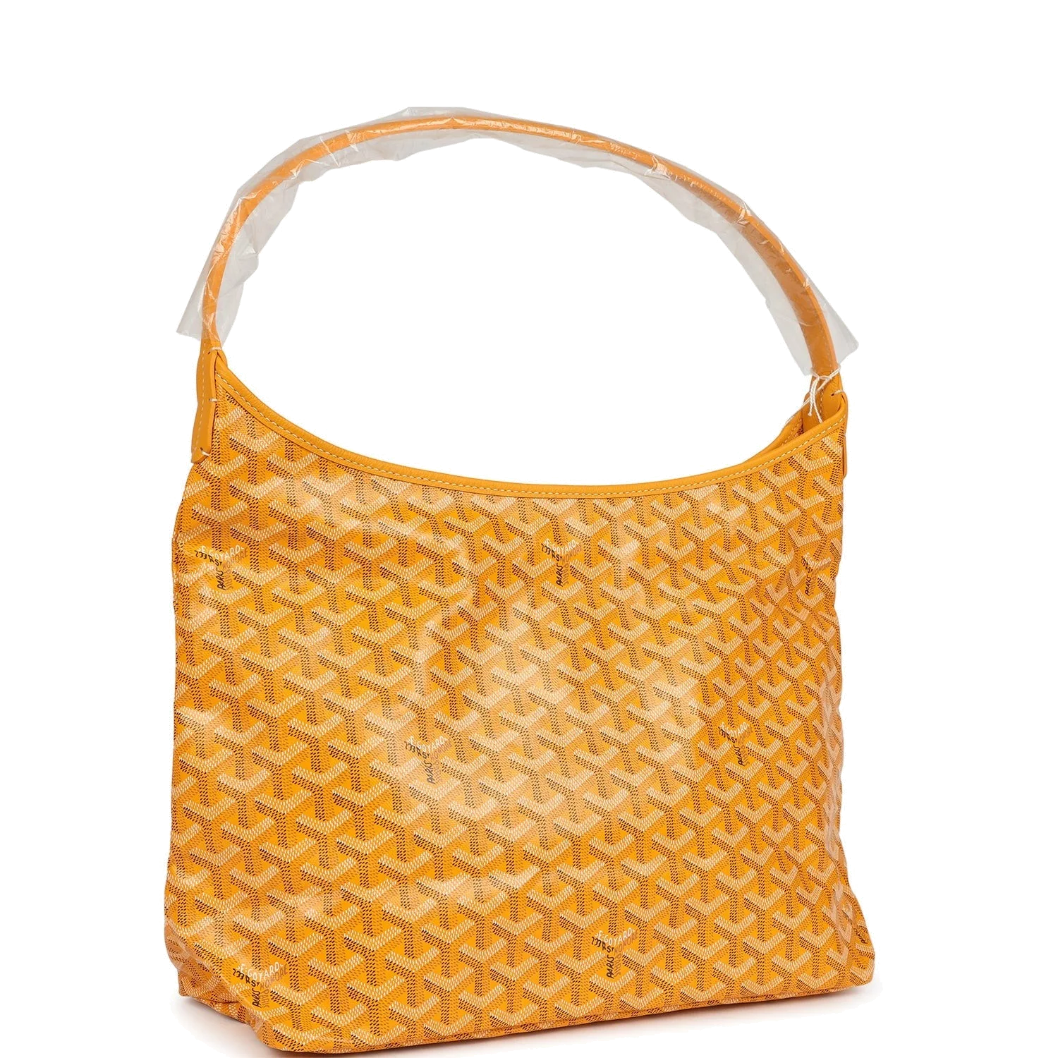 Goyard Goyardine Yellow Boheme PM Hobo Bag — фото 3