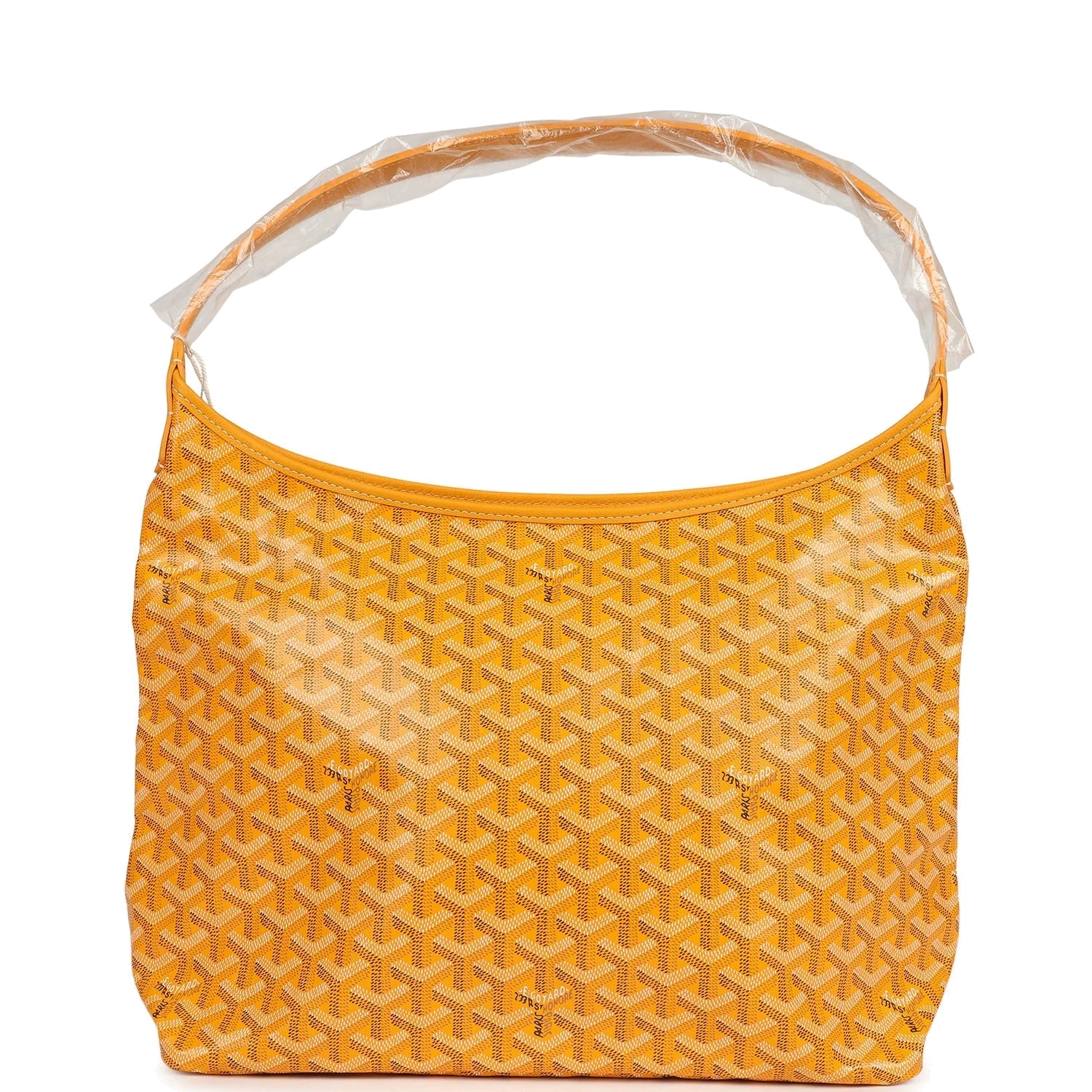Goyard Goyardine Yellow Boheme PM Hobo Bag — фото 5
