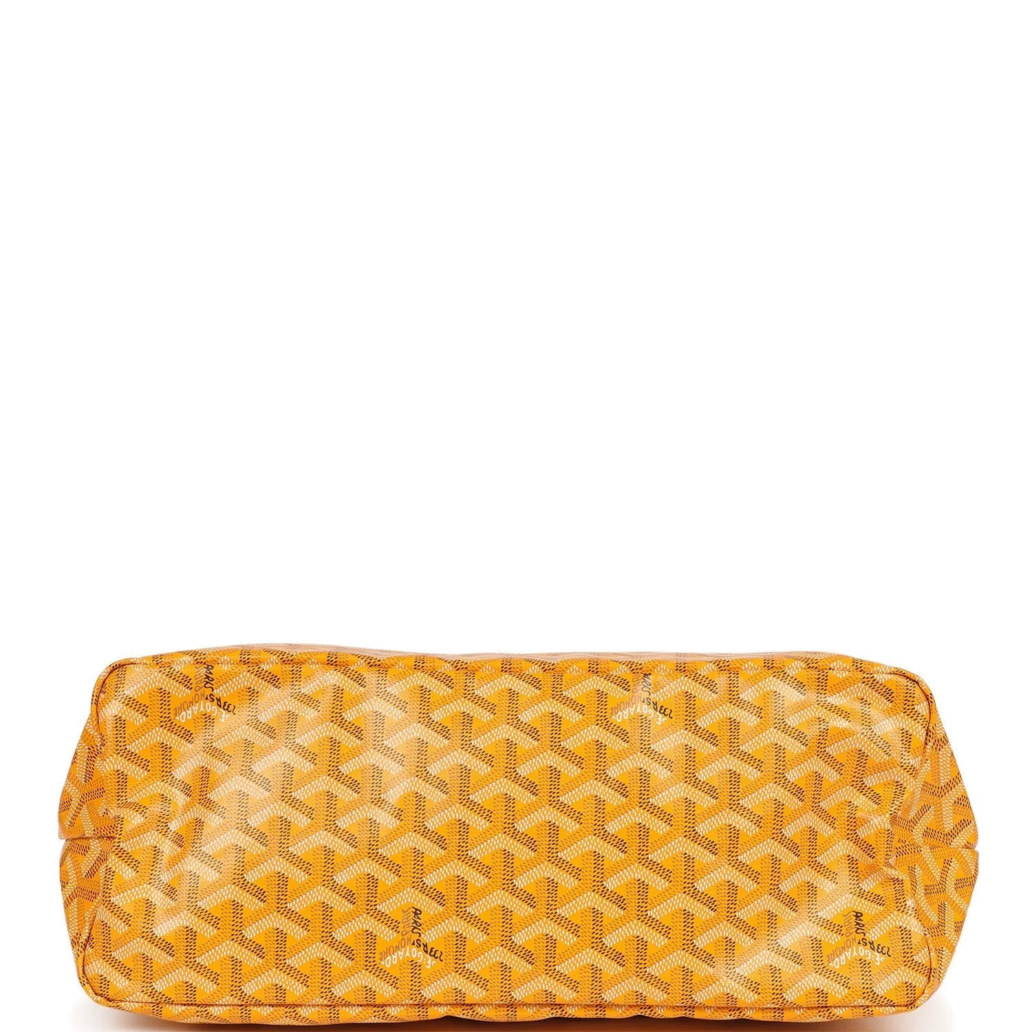 Goyard Goyardine Yellow Boheme PM Hobo Bag — фото 7