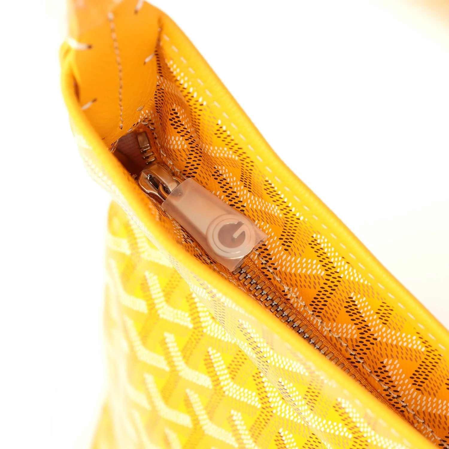 Goyard Goyardine Yellow Boheme PM Hobo Bag — фото 8