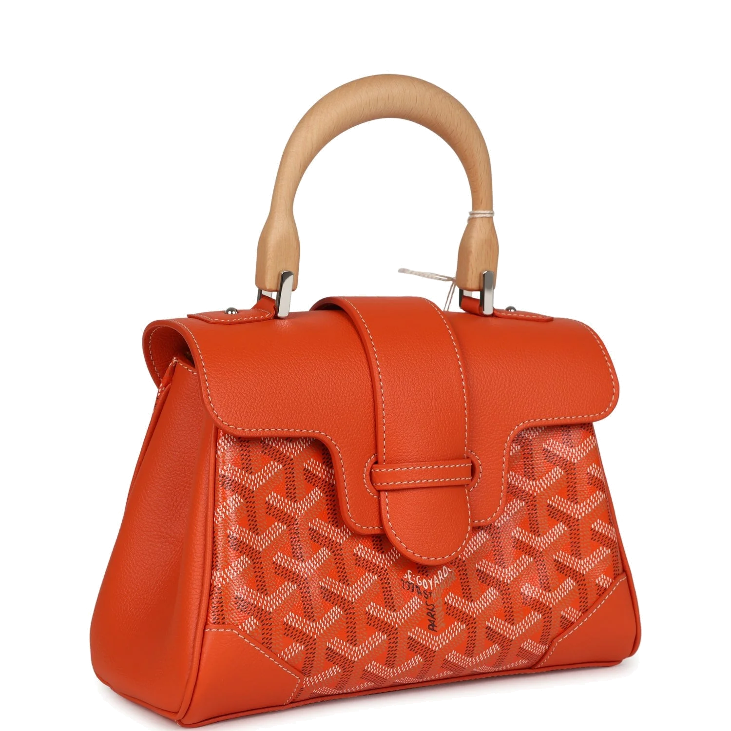 Goyard Saigon Souple Mini Orange Goyardine — фото 3