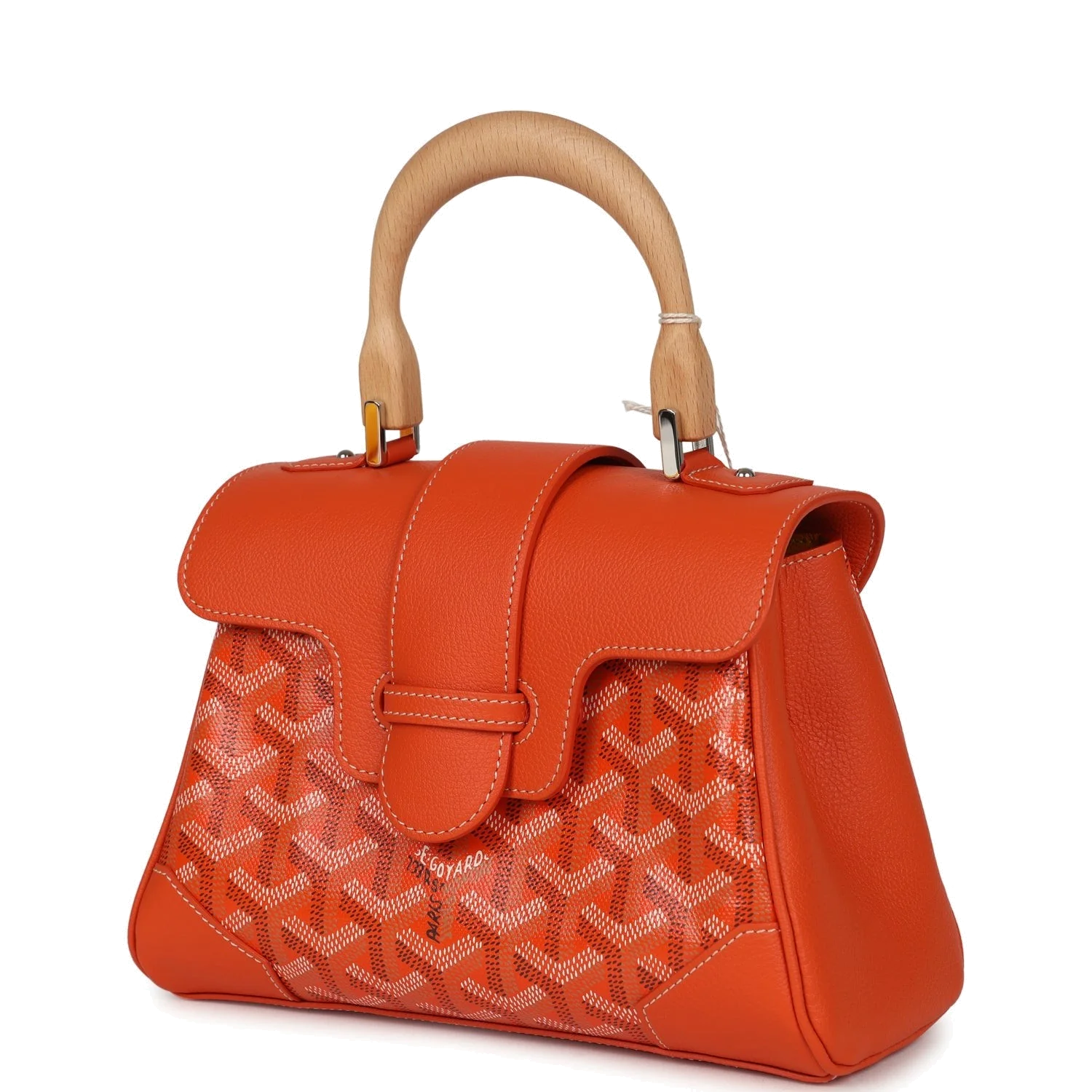 Goyard Saigon Souple Mini Orange Goyardine — фото 4