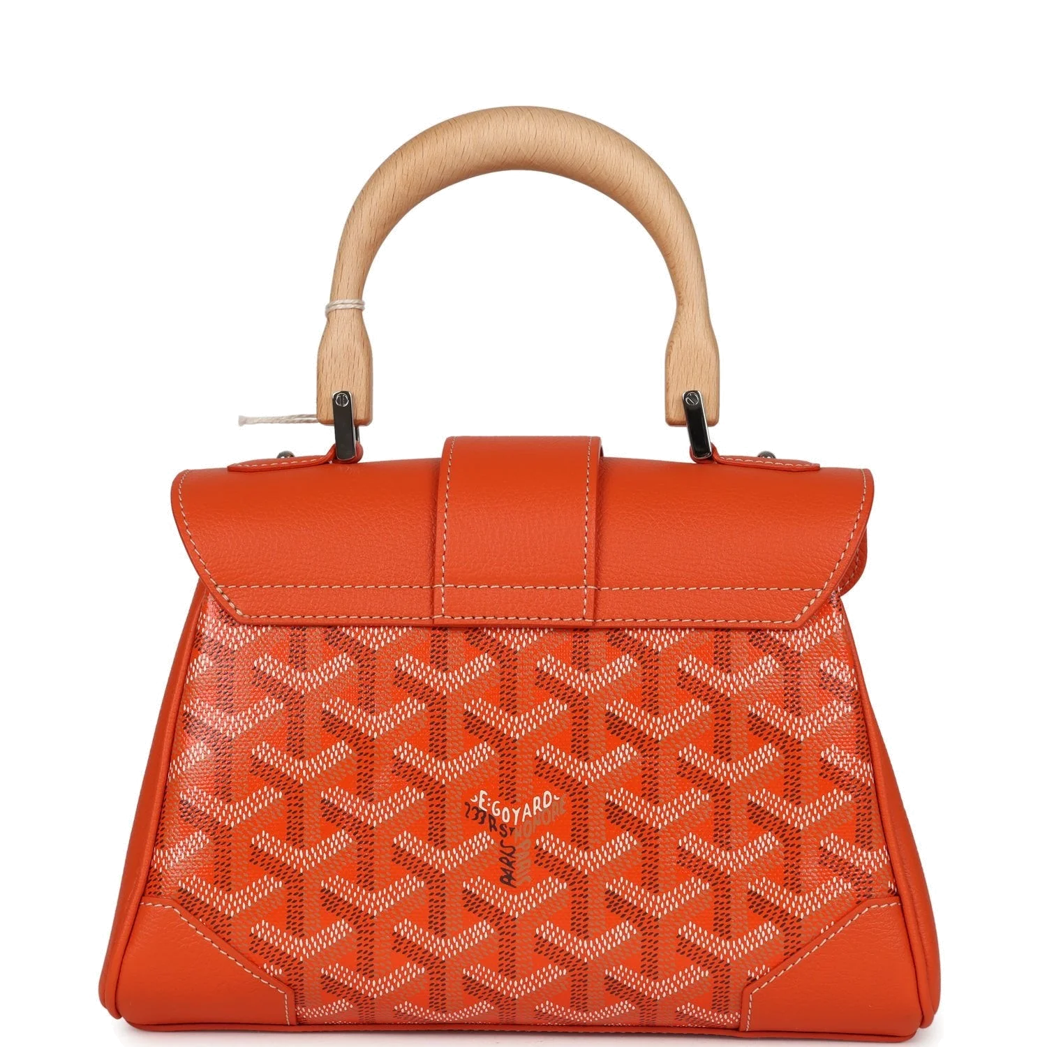 Goyard Saigon Souple Mini Orange Goyardine — фото 6