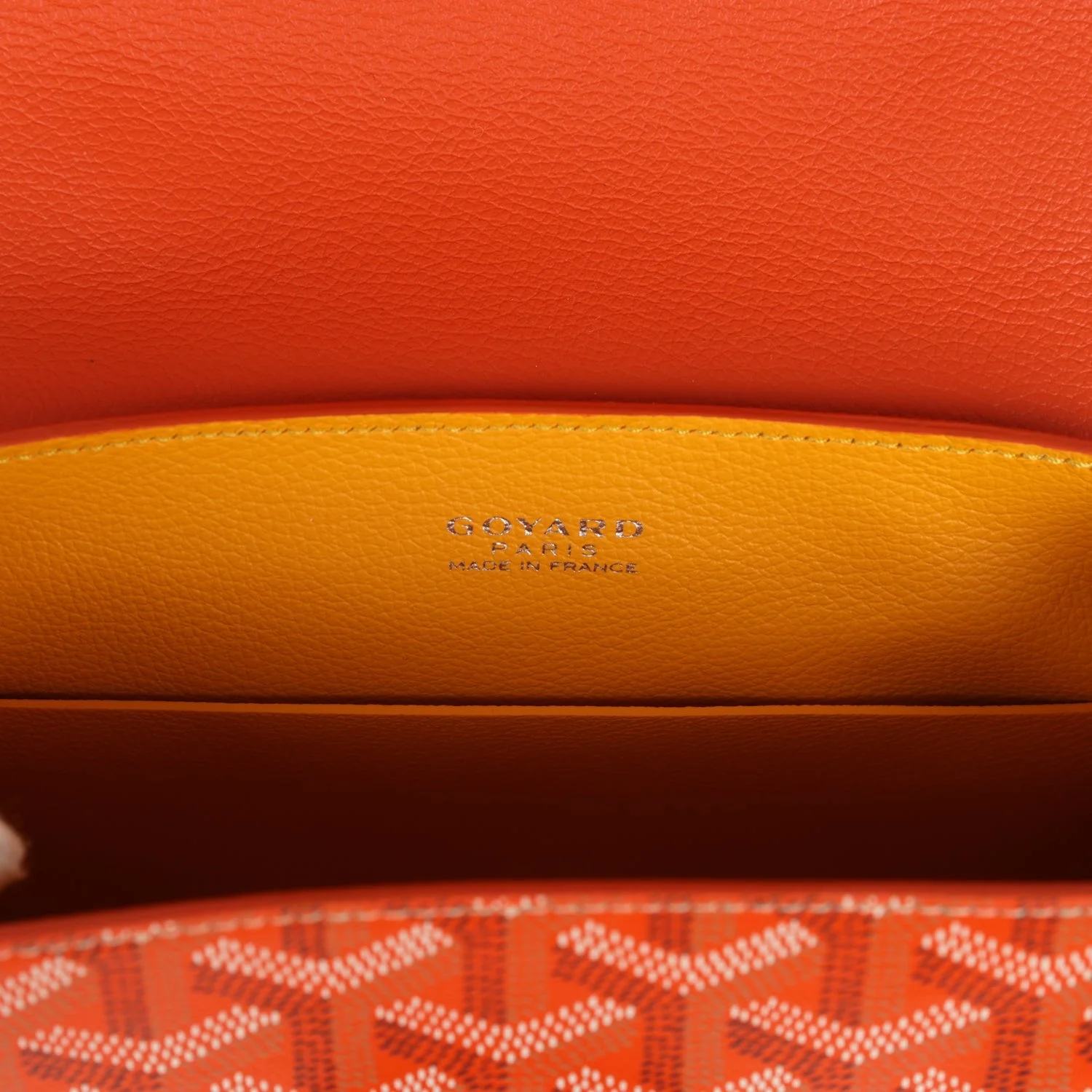 Goyard Saigon Souple Mini Orange Goyardine — фото 8